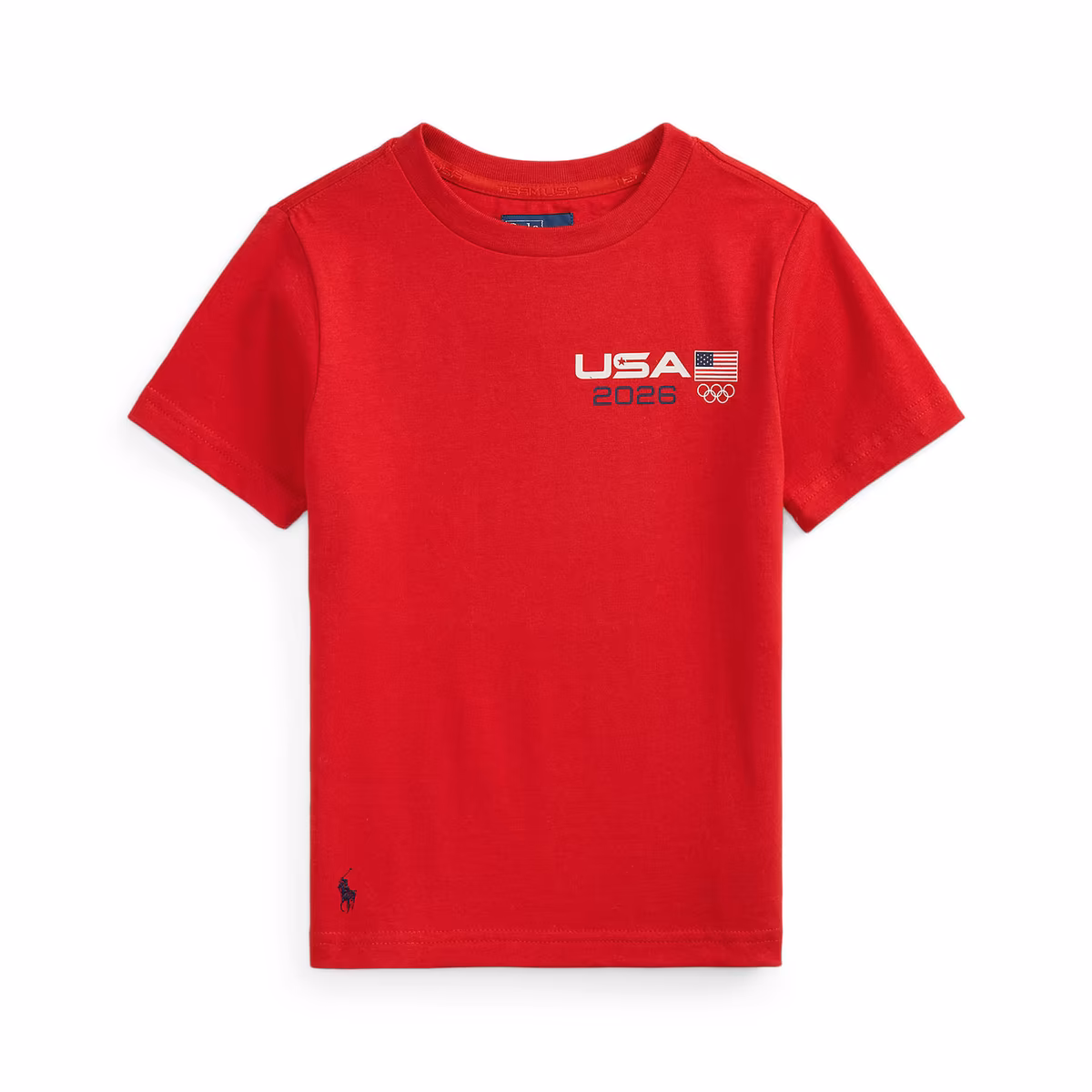 Preschool Polo Ralph Lauren Team USA Cotton Graphic Tee 1 Preschool Polo Ralph Lauren Team USA Cotton Graphic Tee