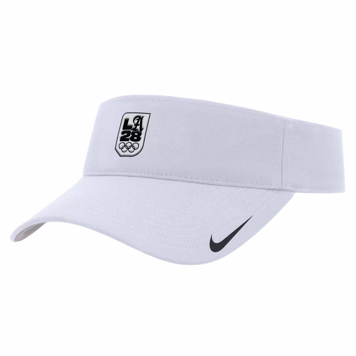 Men's Nike White LA28 Summer Olympics Ace Dri-FIT Adjustable Visor 1 Men's Nike White LA28 Summer Olympics Ace Dri-FIT Adjustable Visor