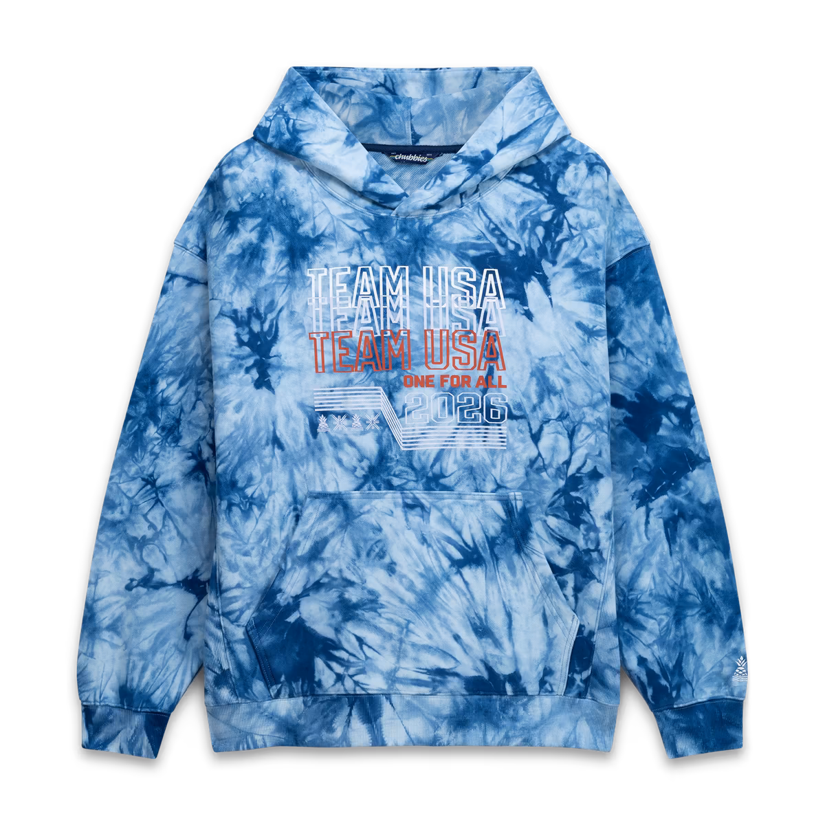 Men's Chubbies Navy Team USA The Frost and Found Hoodie 1 Men's Chubbies Navy Team USA The Frost and Found Hoodie