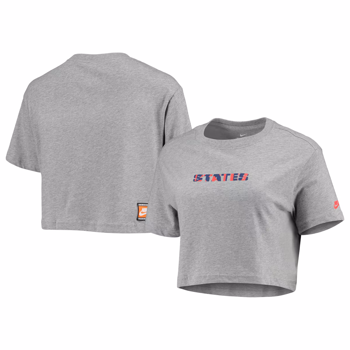 Women's Nike Red USMNT Voice Crop Top