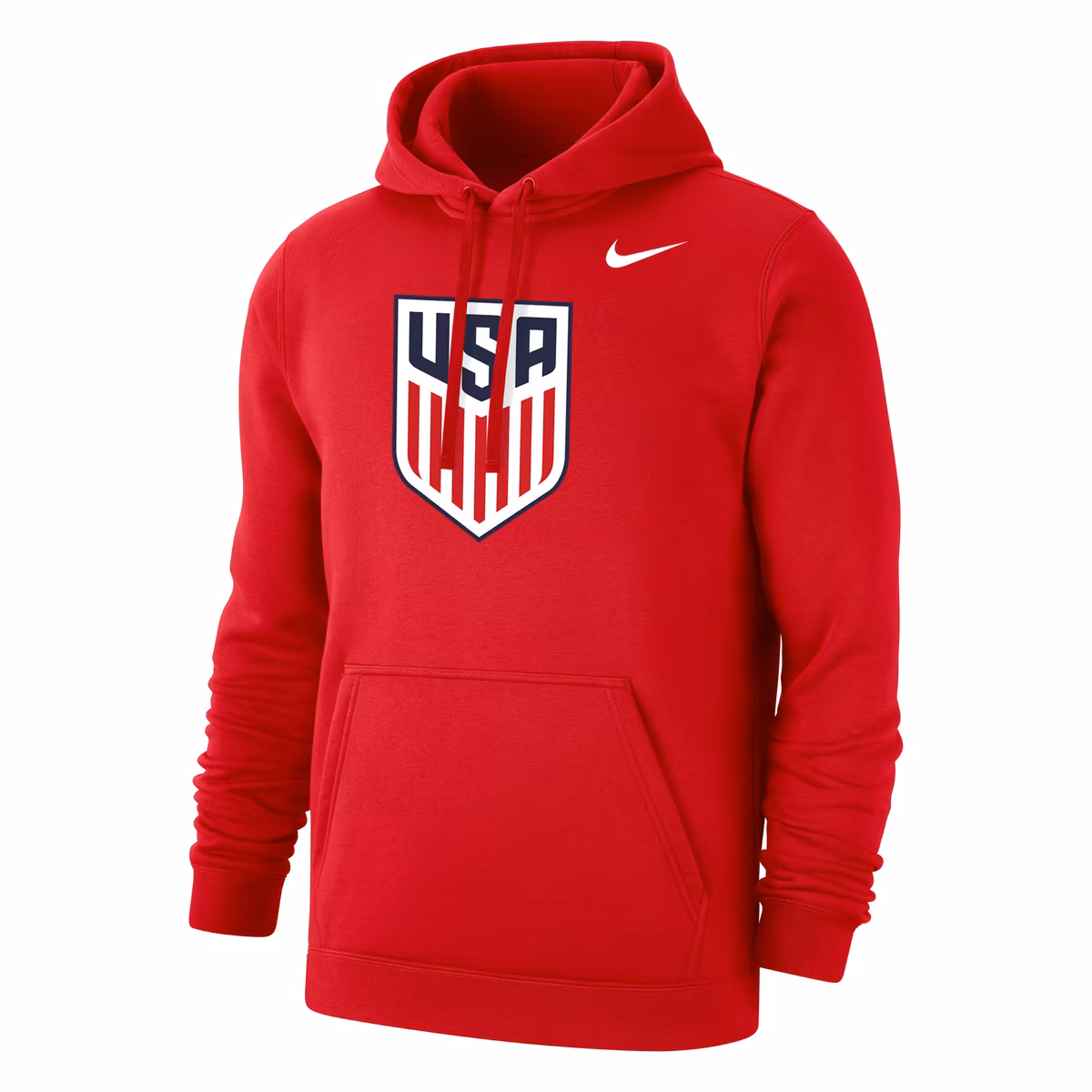 Men's Nike Red USMNT Club Primary Pullover Hoodie 2 Men's Nike Red USMNT Club Primary Pullover Hoodie