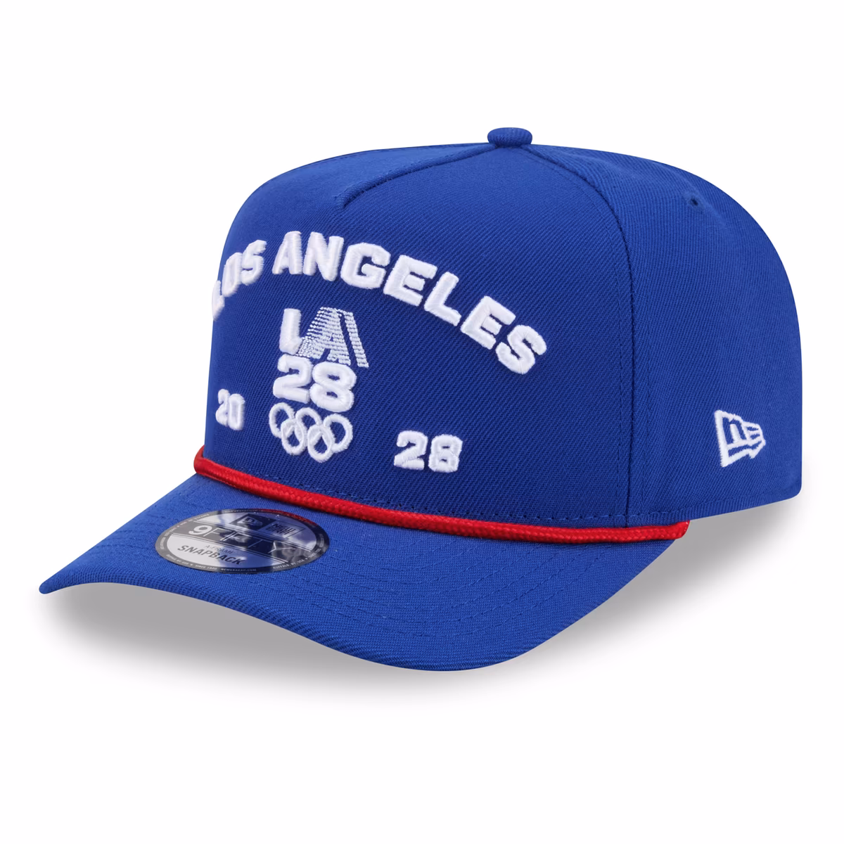 Men's New Era Royal LA28 Rope A-Frame 9FIFTY Snapback Hat 1 Men's New Era Royal LA28 Rope A-Frame 9FIFTY Snapback Hat
