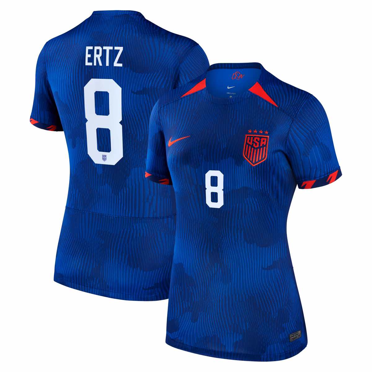 Women's Nike Julie Ertz Royal USWNT 2023 Away Replica Player Jersey