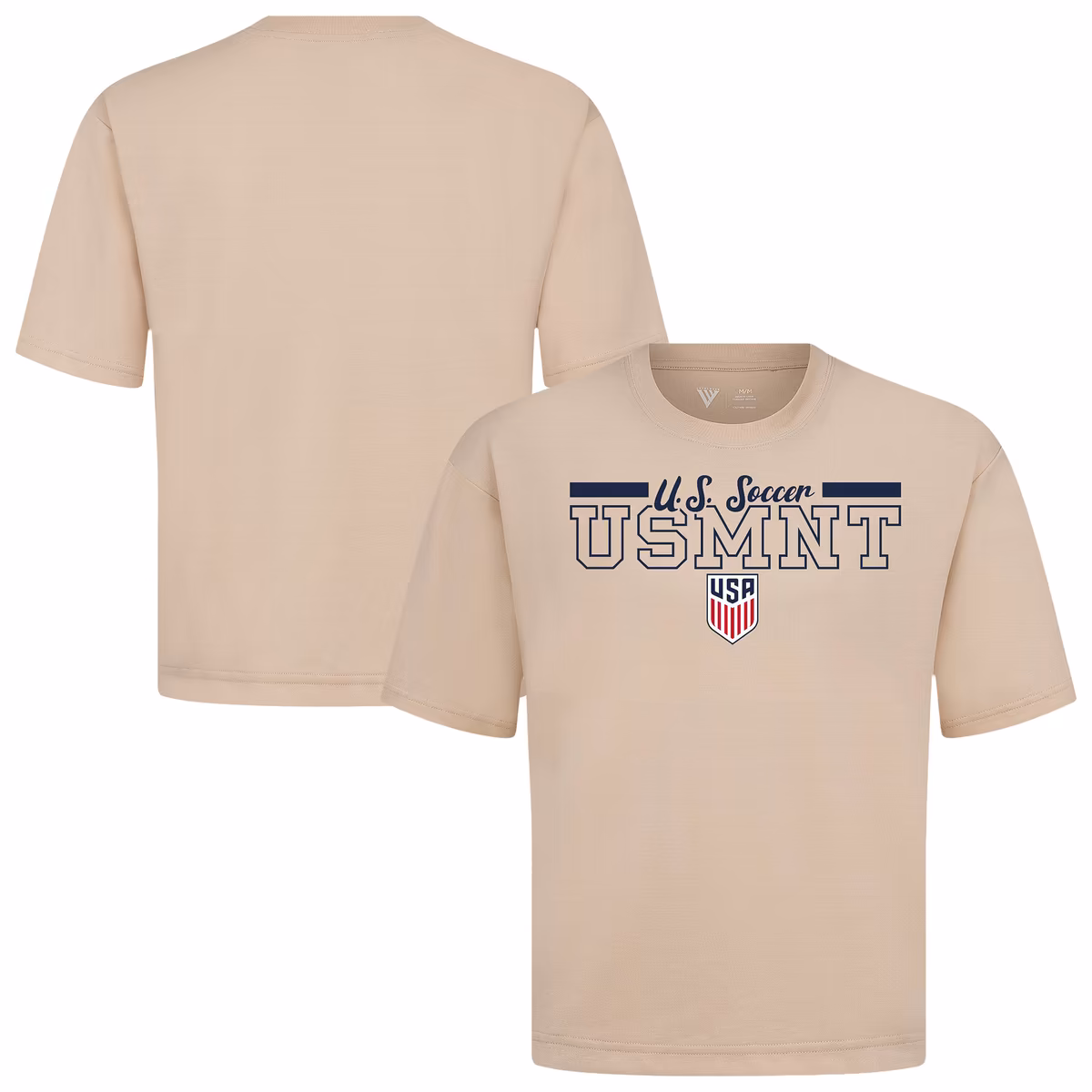 Men's Levelwear  Khaki USMNT Vanguard Luxe Signature T-Shirt