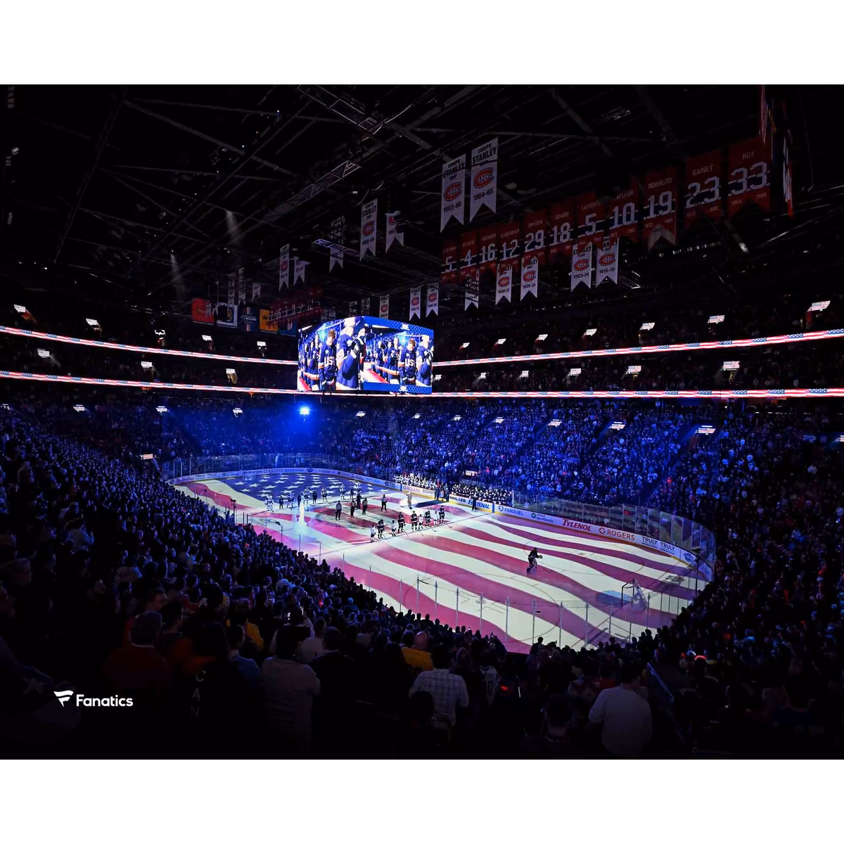 Team USA 4 Nations Face-Off Unsigned Pregame vs. Finland Photograph