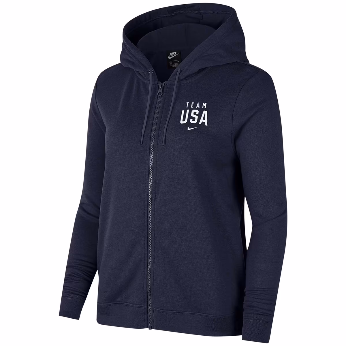 Women's Nike Heather Gray Team USA Varsity Fleece Pullover Hoodie