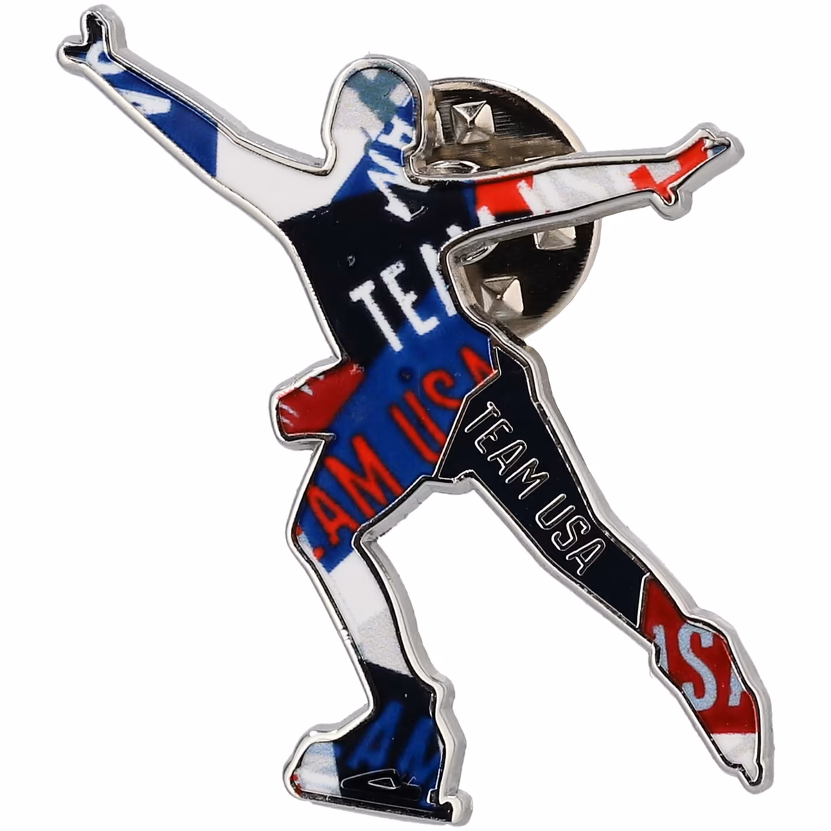 Team USA Debossed Shatter Pin