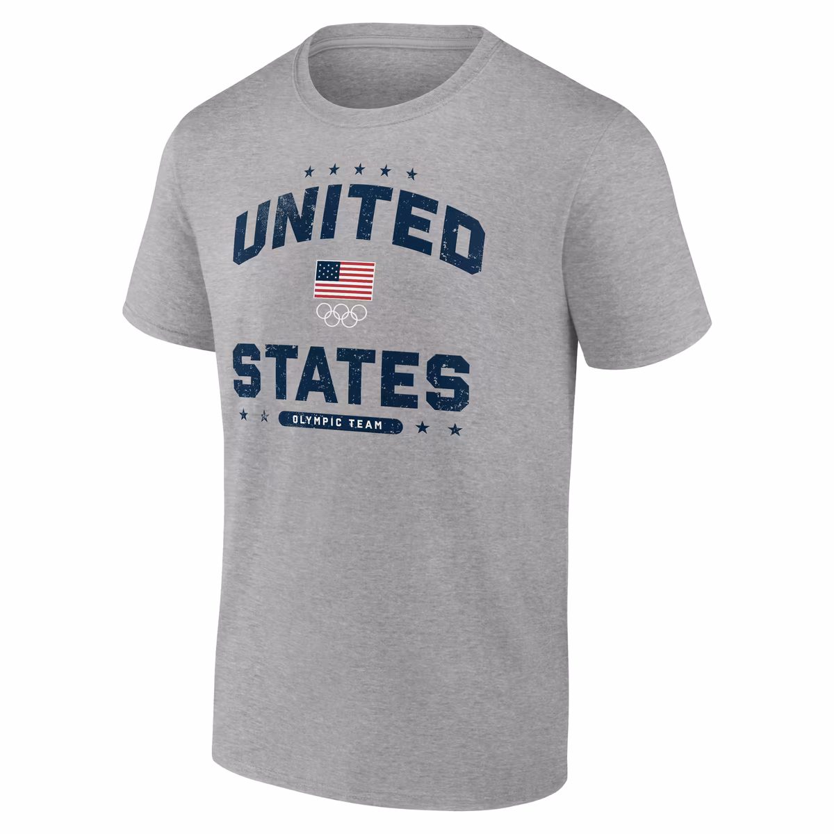 Men's Heather Gray Team USA Summer Olympics United Together T-Shirt 2 Men's Heather Gray Team USA Summer Olympics United Together T-Shirt