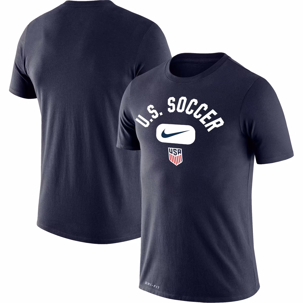 Men's Nike Navy USMNT Lockup Legend Performance T-Shirt