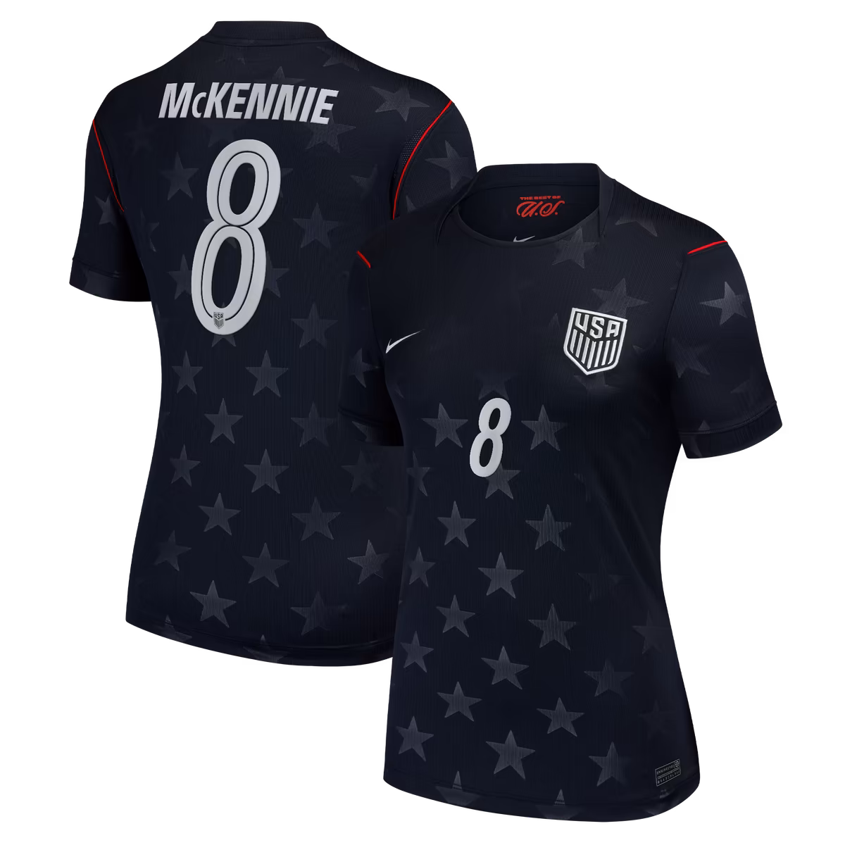 Women's Nike Weston McKennie Blue USMNT 2026 Away Stadium Replica Jersey