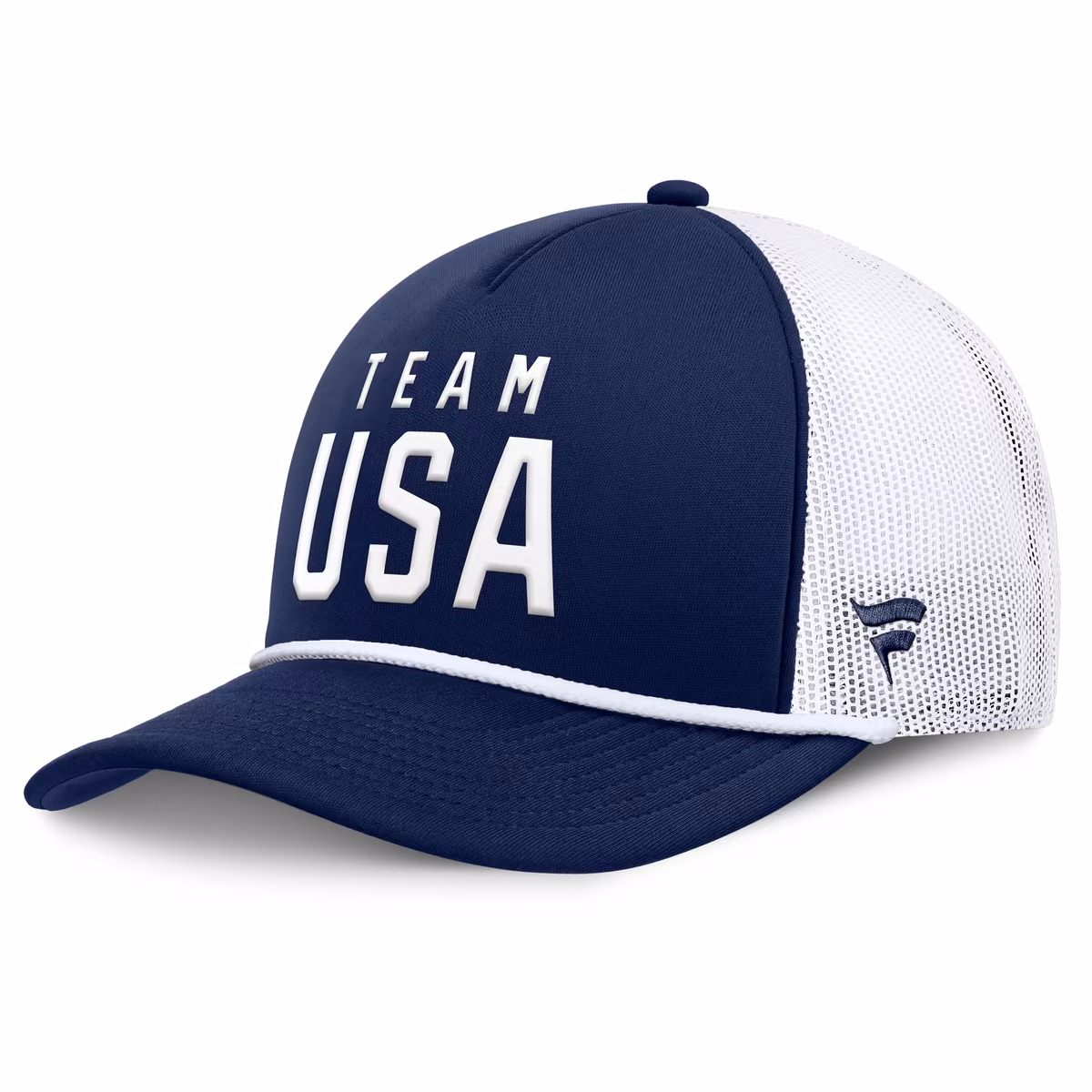 Men's Fanatics  Navy Team USA Foam Front Adjustable Trucker Hat