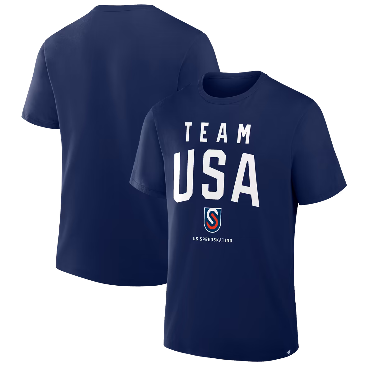 Men's  Navy Team USA  Prime Speedskating Legacy T-Shirt