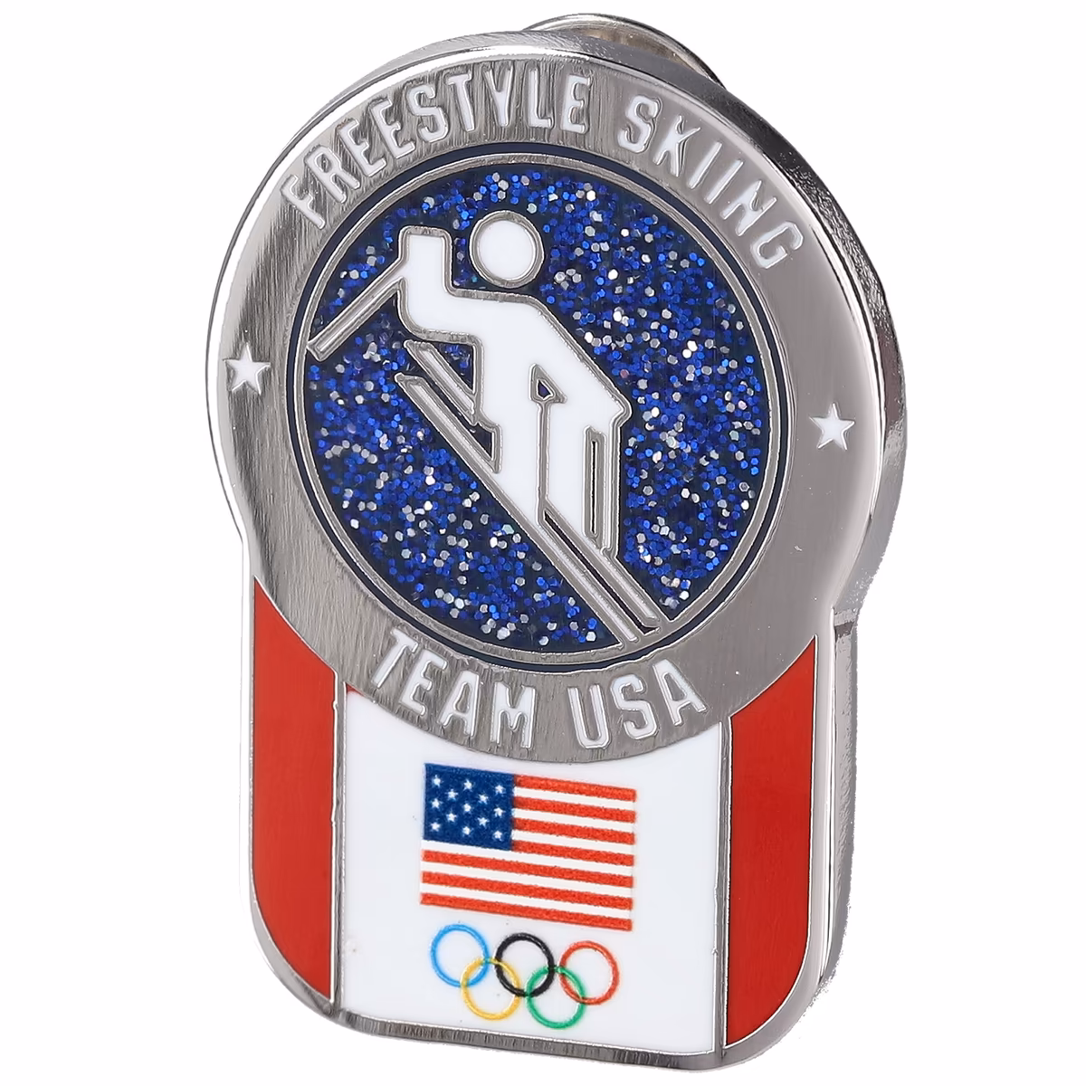 Team USA Pictogram Freestyle Lapel Pin