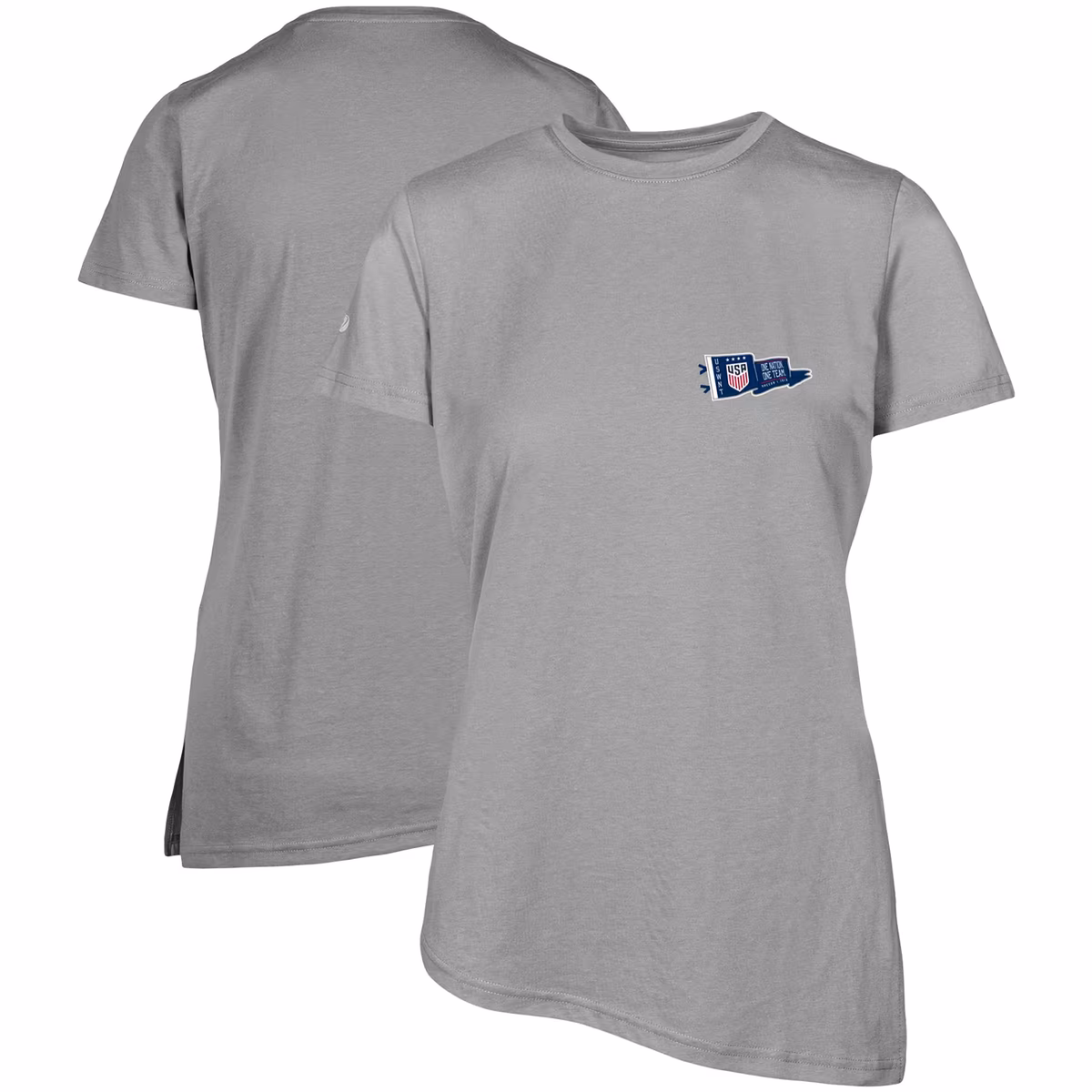 Women's Levelwear Gray USWNT Birch Rafters T-Shirt