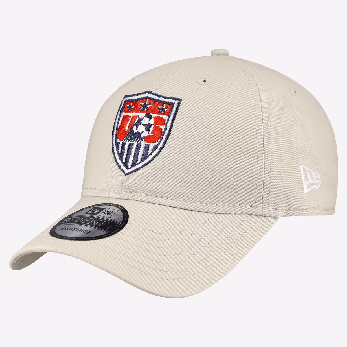 Men's New Era Tan USMNT 1995 9TWENTY Adjustable Hat