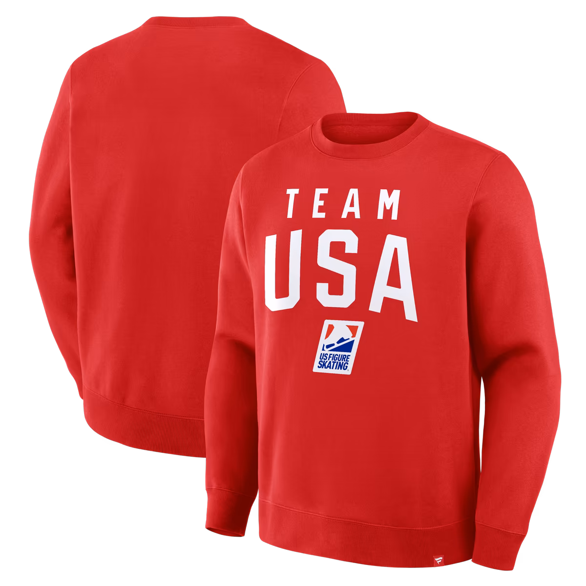 Men's Red Team USA Prime Figure Skating Legacy Sweatshirt 2 Men's Red Team USA Prime Figure Skating Legacy Sweatshirt