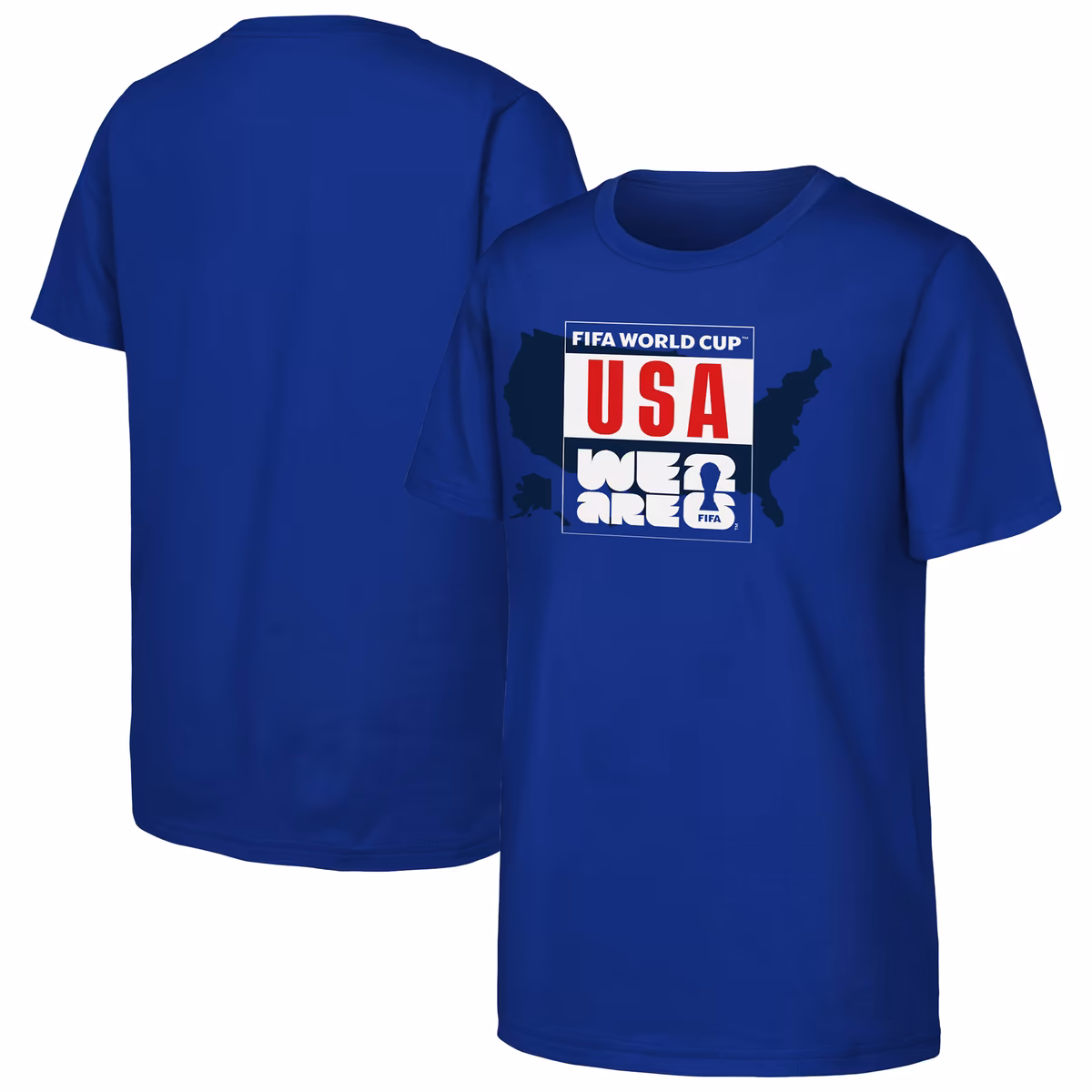 Men's Outerstuff Blue USA FIFA World Cup 2026 T-Shirt
