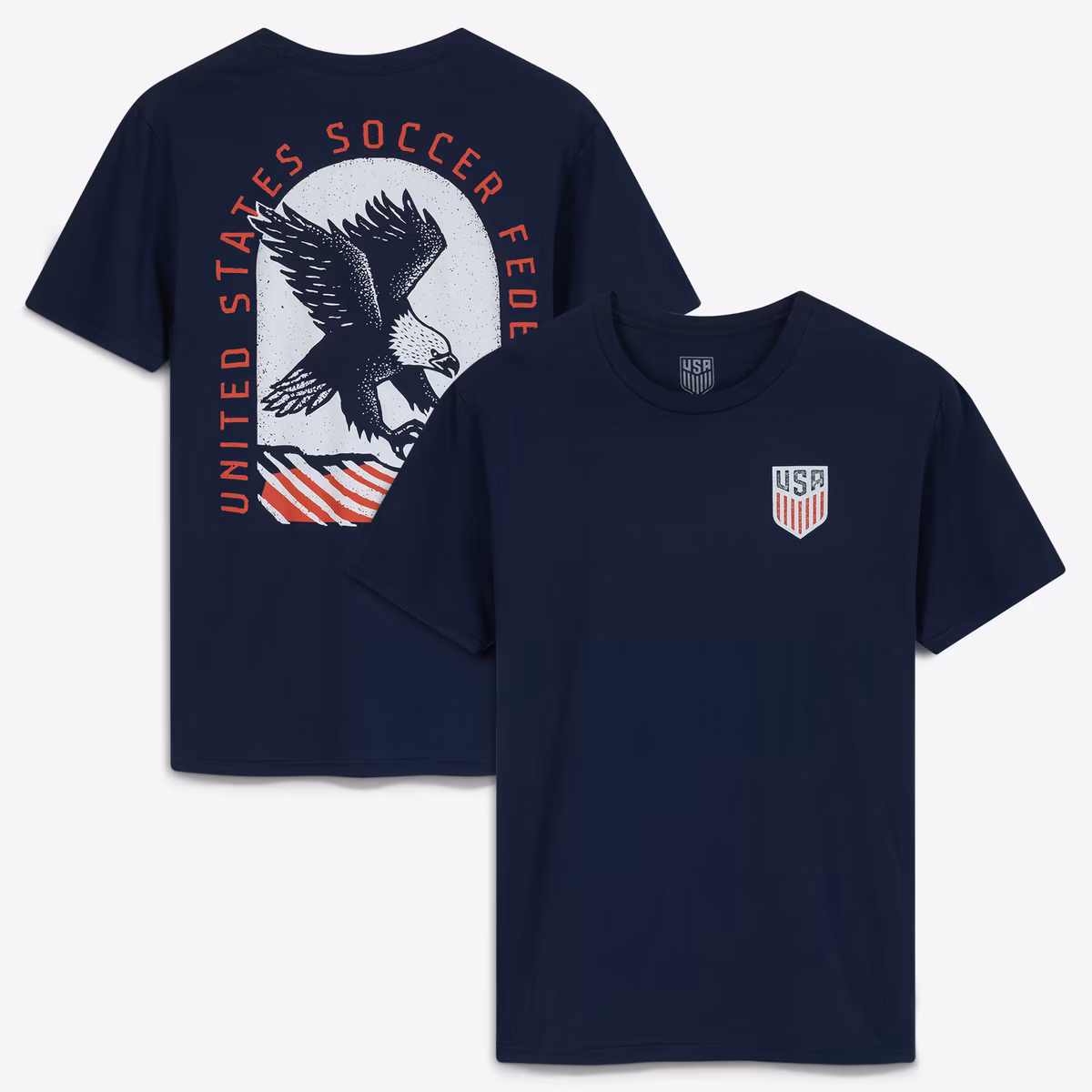 Men's Sport Design Sweden Navy USMNT Golden Eagle T-Shirt 11 Men's Sport Design Sweden Navy USMNT Golden Eagle T-Shirt