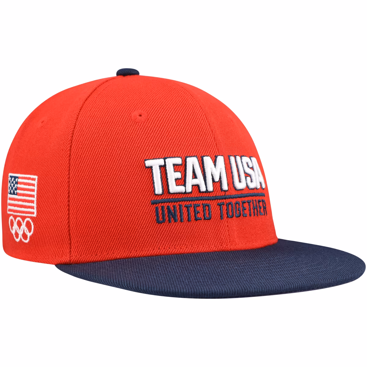 Youth Team USA Red United Snapback Hat