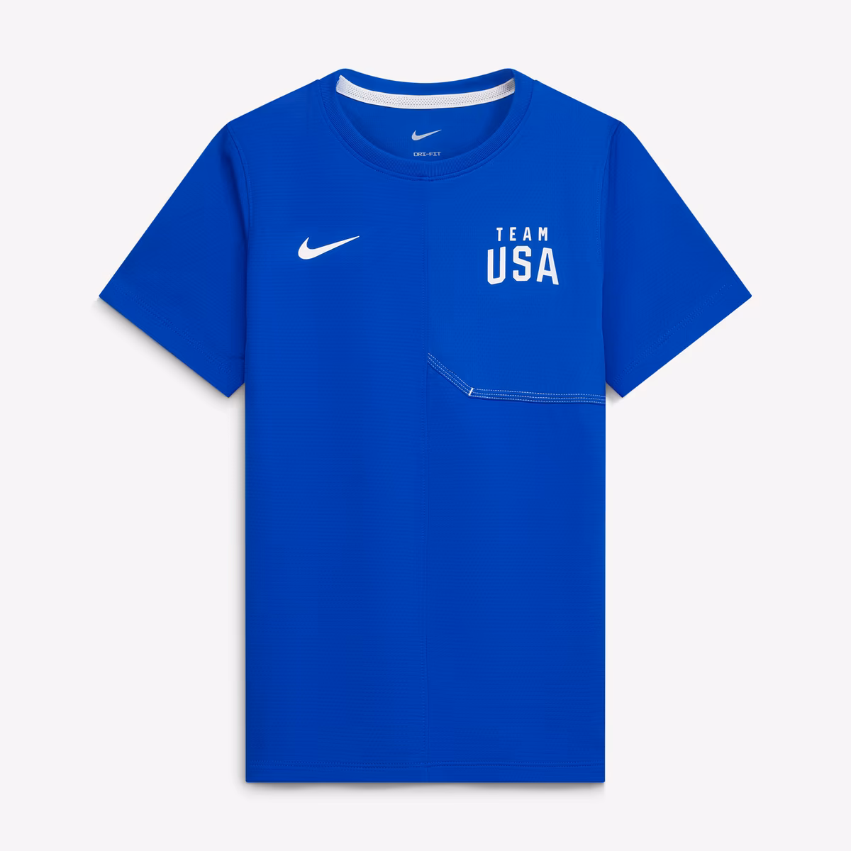 Youth Nike Royal Team USA Sideline UV Dri-FIT Coaches Shirt 1 Youth Nike Royal Team USA Sideline UV Dri-FIT Coaches Shirt
