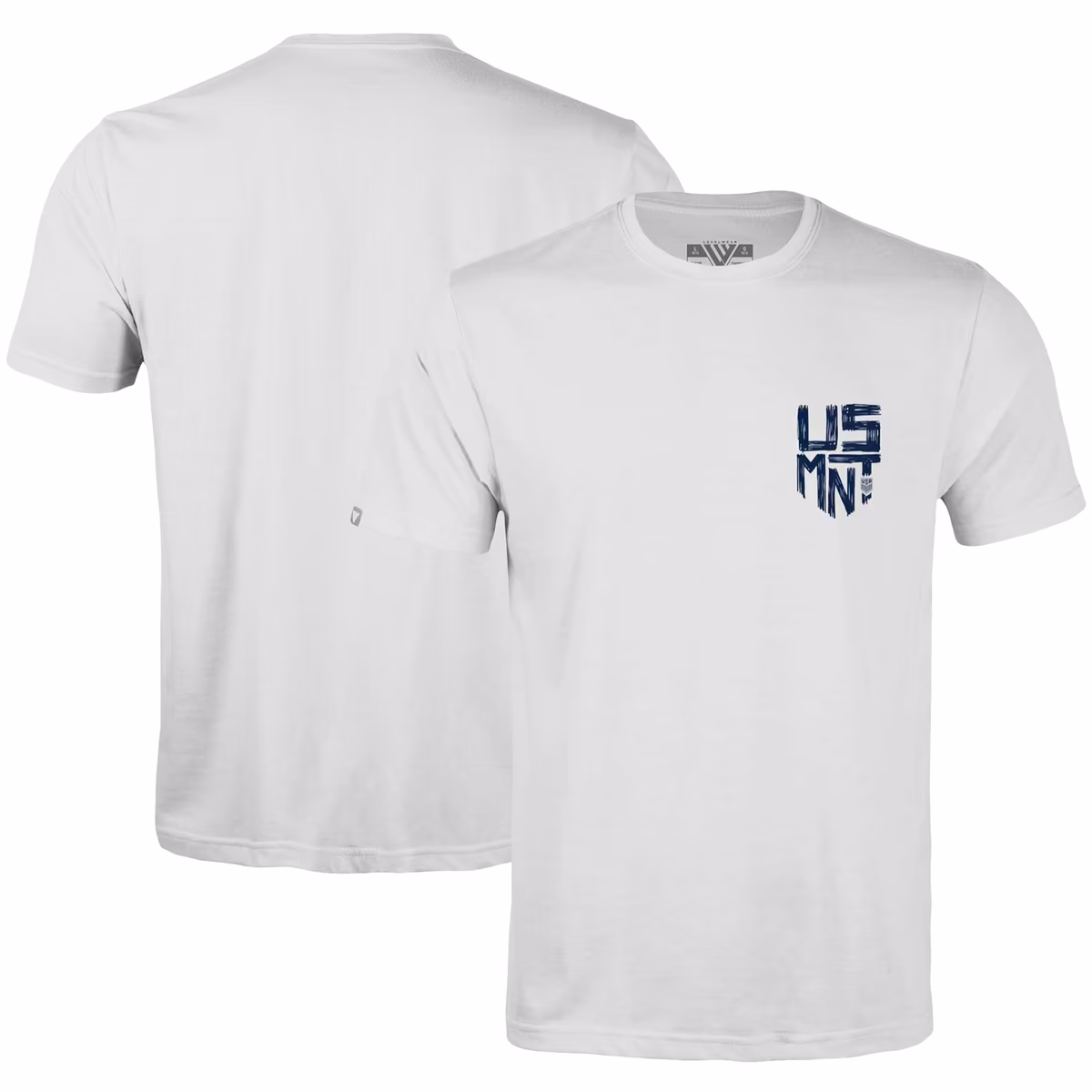 Youth Levelwear White USMNT Little Richmond Scribble T-Shirt