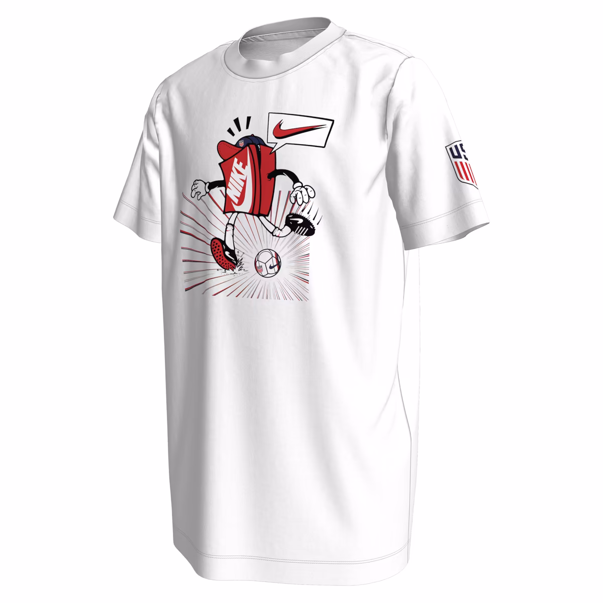 Youth Nike White USMNT Boxy T-Shirt