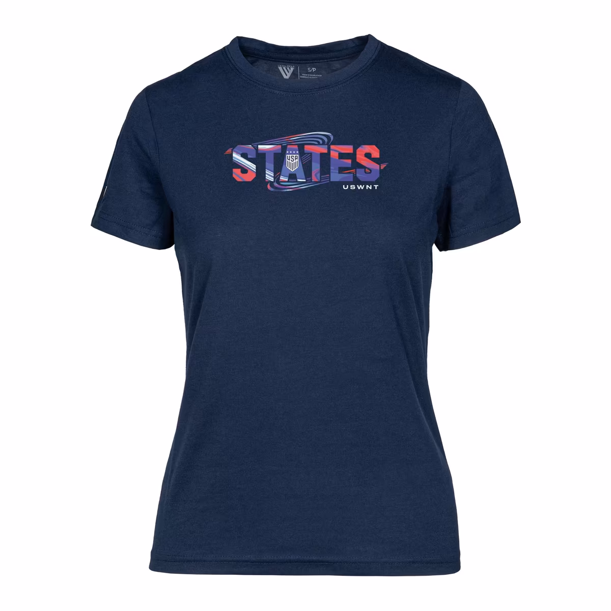 Women's Levelwear Navy USWNT Maddox T-Shirt