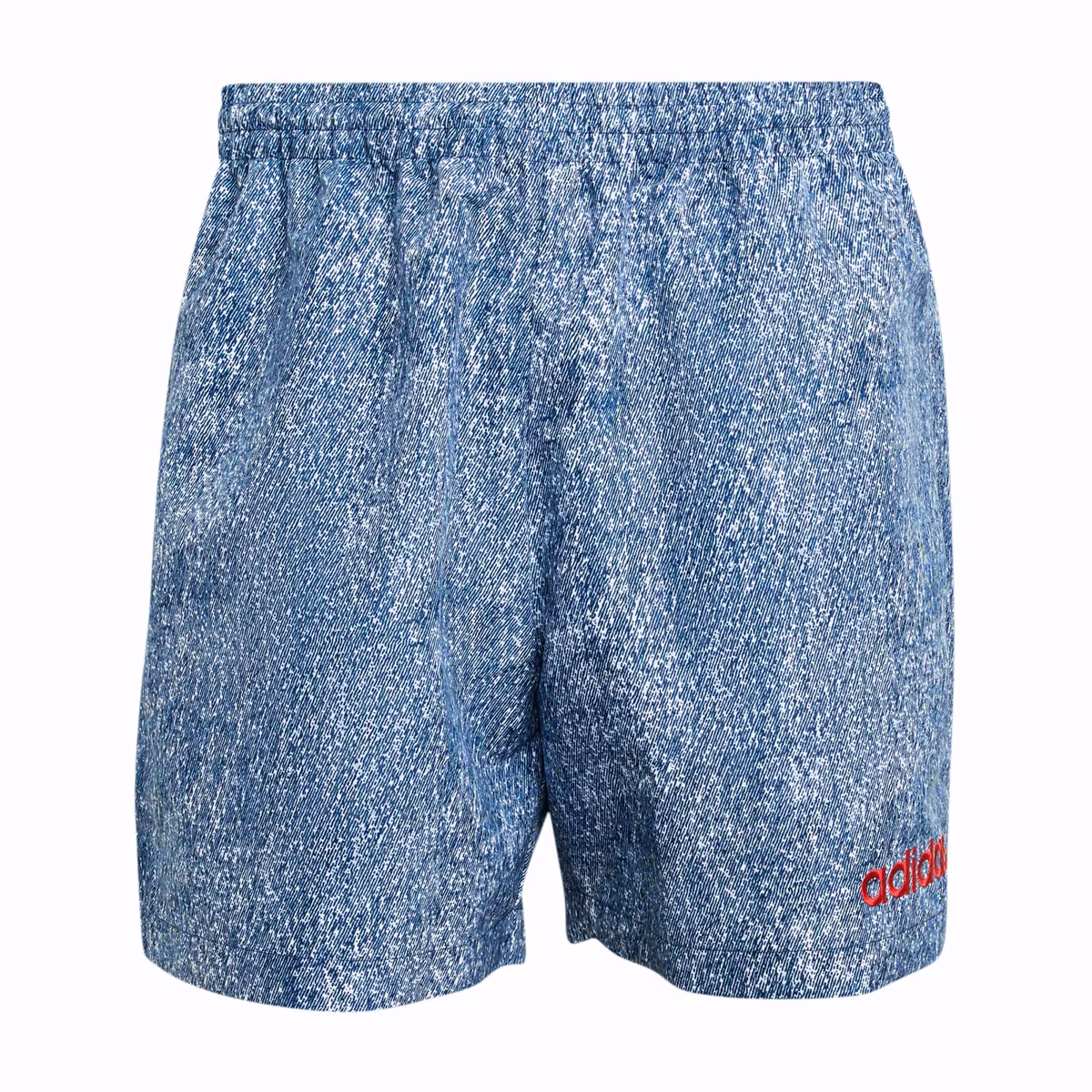 Men's adidas White USA 1994 Denim Graphic Shorts 4 Men's adidas White USA 1994 Denim Graphic Shorts