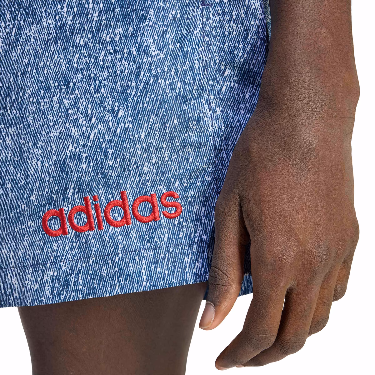 Men's adidas White USA 1994 Denim Graphic Shorts 5 Men's adidas White USA 1994 Denim Graphic Shorts