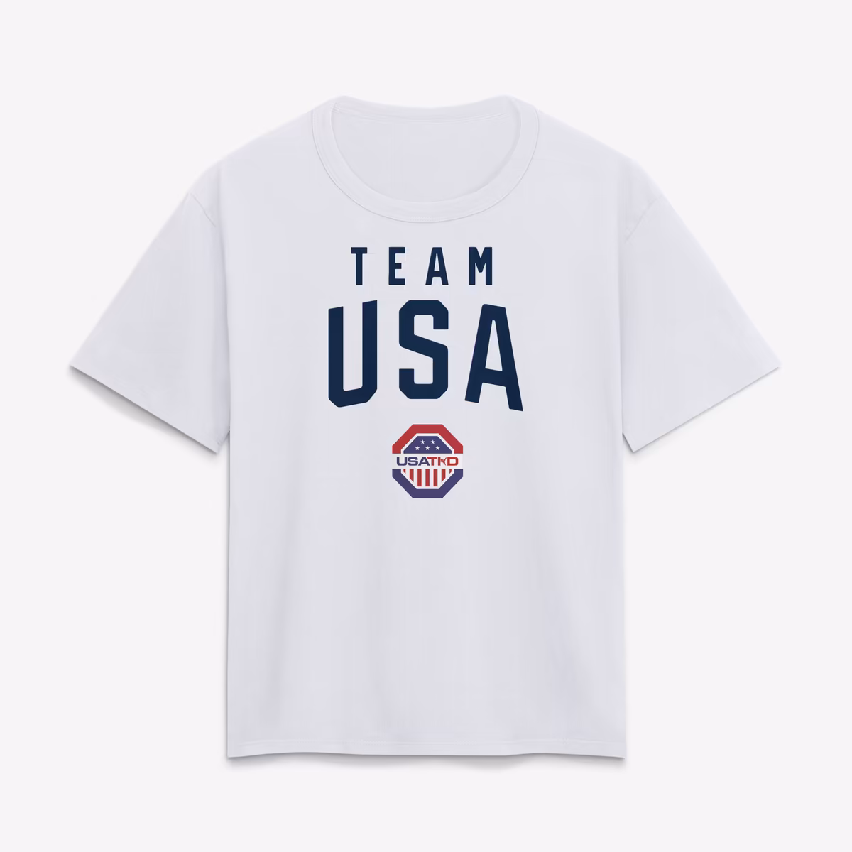 Women's White Team USA Summer Games Taekwondo T-Shirt