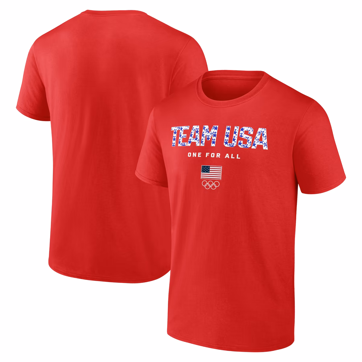 Men's Red Team USA Summer Olympics United Together T-Shirt 8 Men's Red Team USA Summer Olympics United Together T-Shirt