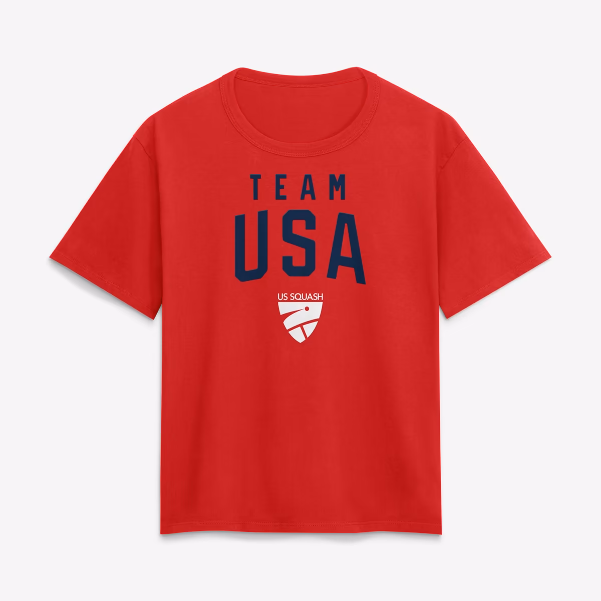 Women's Red Team USA Summer Games Squash T-Shirt 1 Women's Red Team USA Summer Games Squash T-Shirt