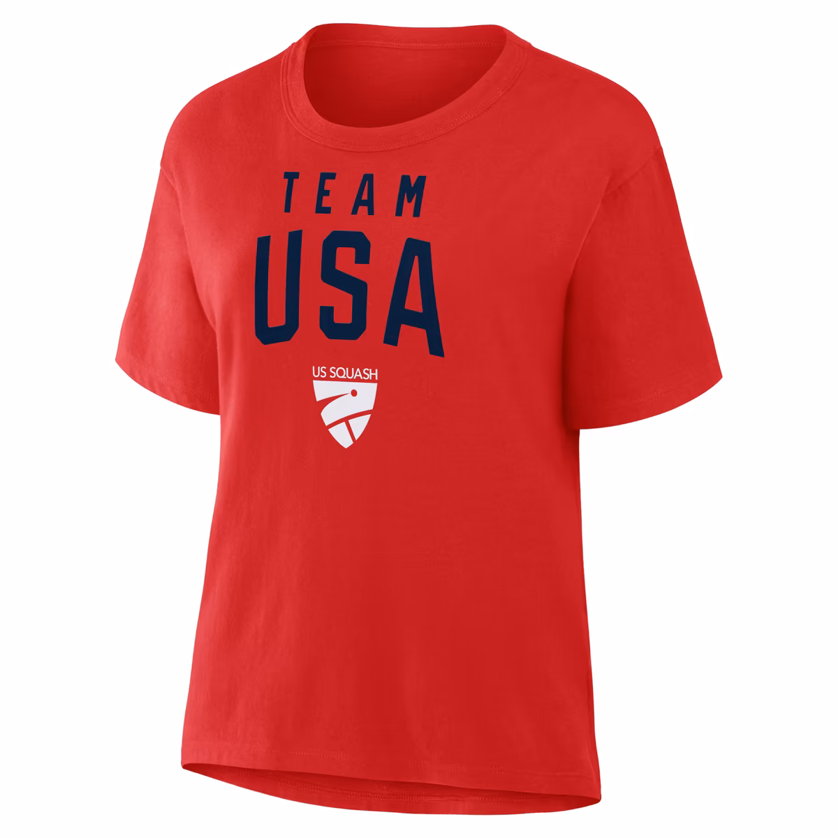 Women's Red Team USA Summer Games Squash T-Shirt 3 Women's Red Team USA Summer Games Squash T-Shirt