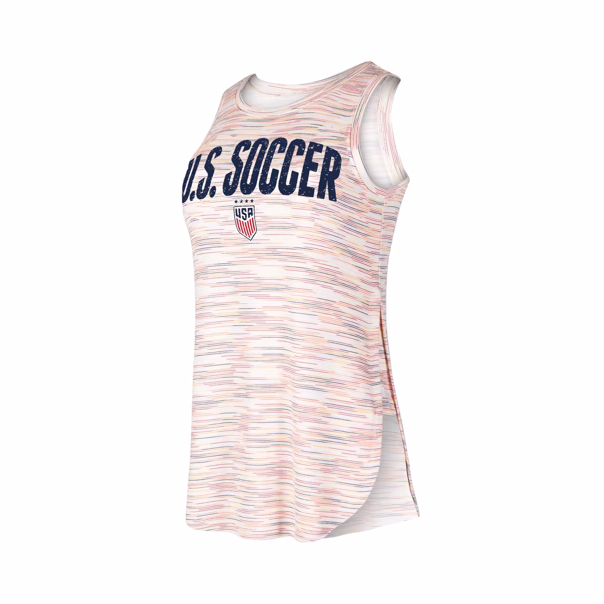 Women's Concepts Sport White USWNT Sunray Tri-Blend Tank Top 6 Women's Concepts Sport White USWNT Sunray Tri-Blend Tank Top