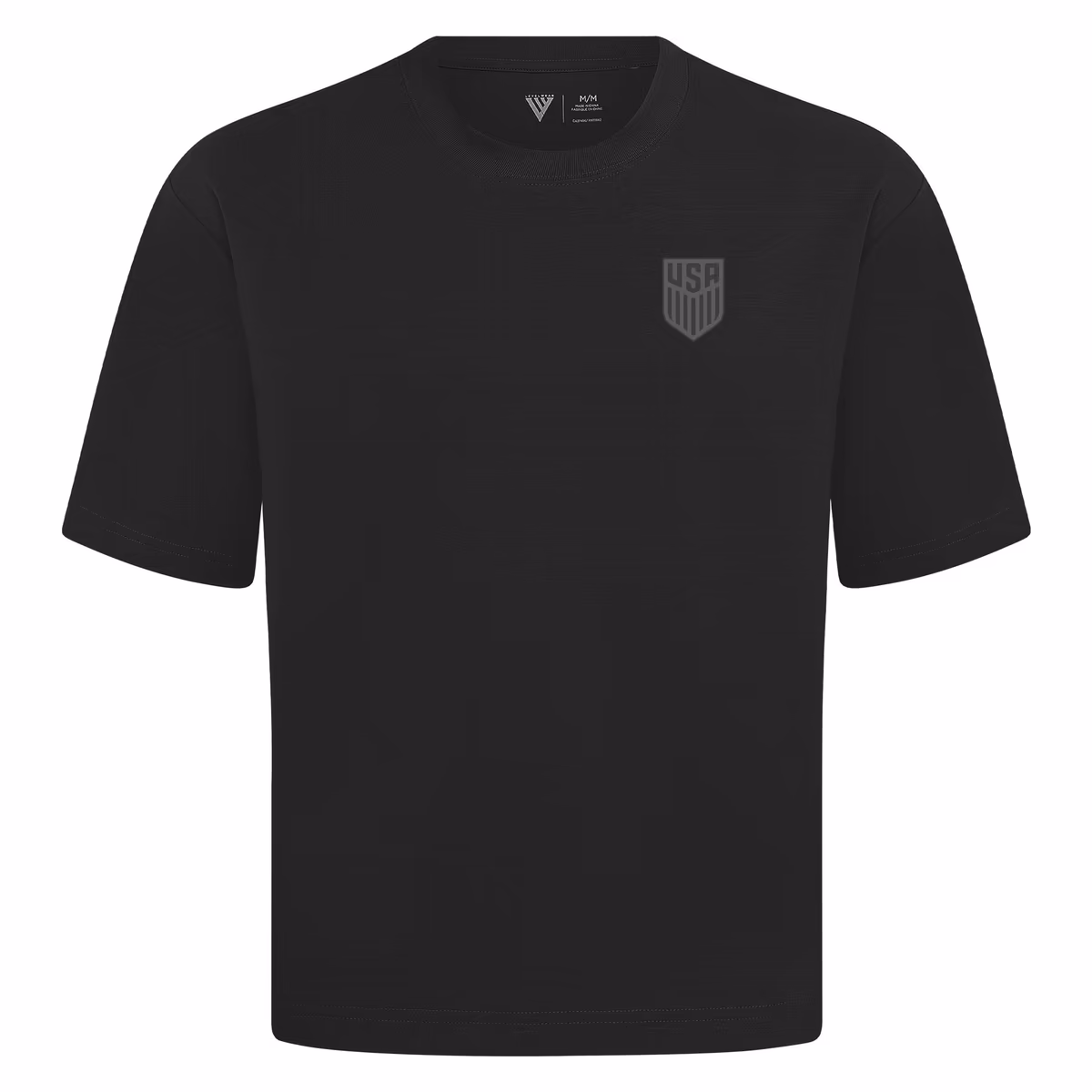 Men's Levelwear  Black USMNT Luxe Signature T-Shirt