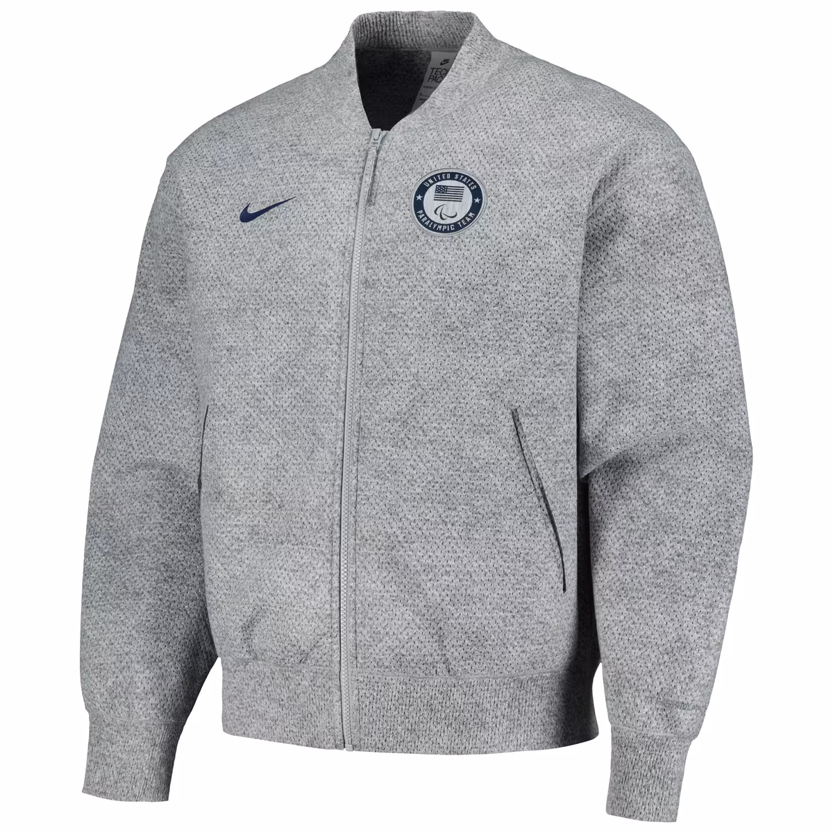 Men's Nike Gray Team USA Media Day Look Performance Full-Zip Jacket 2 Men's Nike Gray Team USA Media Day Look Performance Full-Zip Jacket
