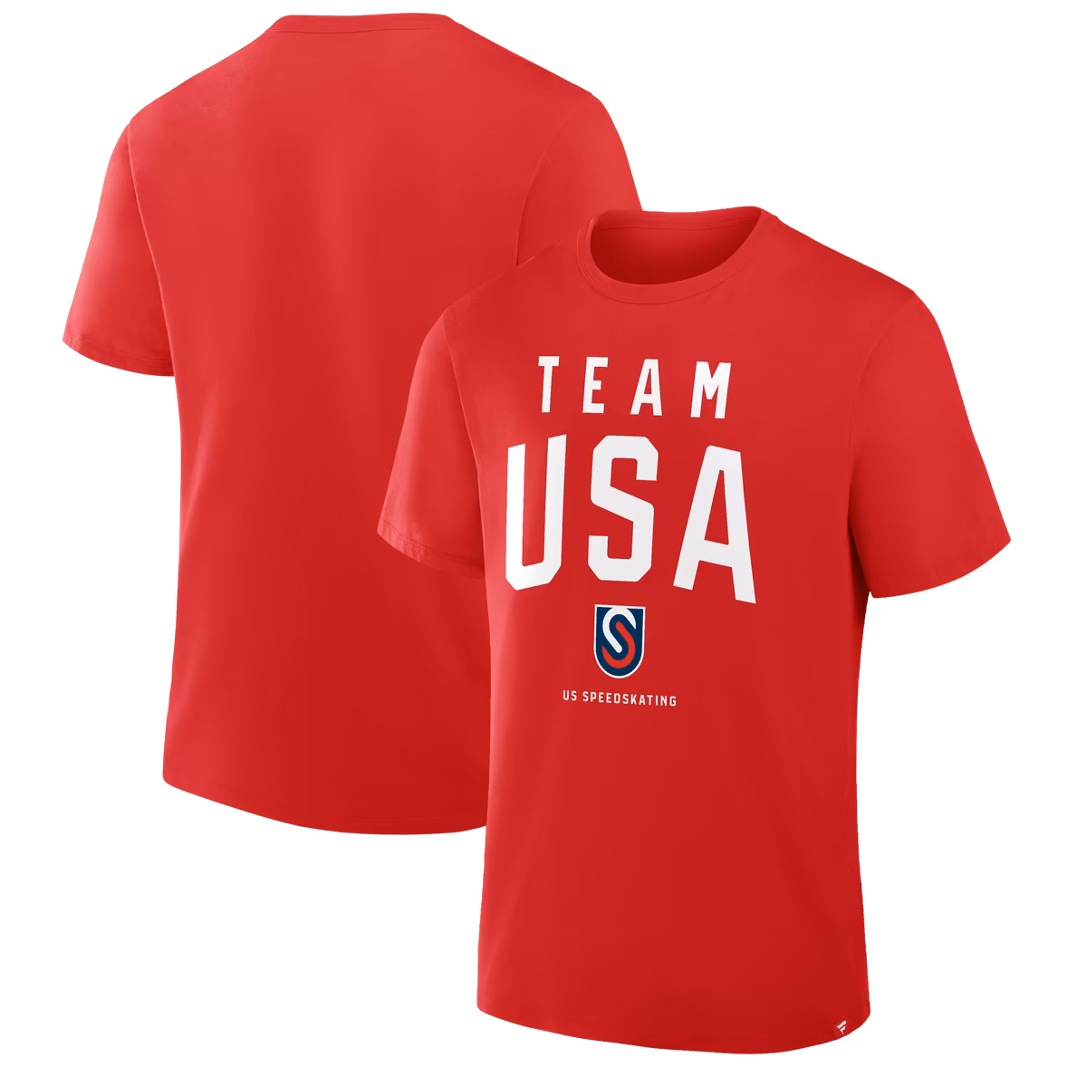 Men's  Red Team USA  Prime Speedskating Legacy T-Shirt