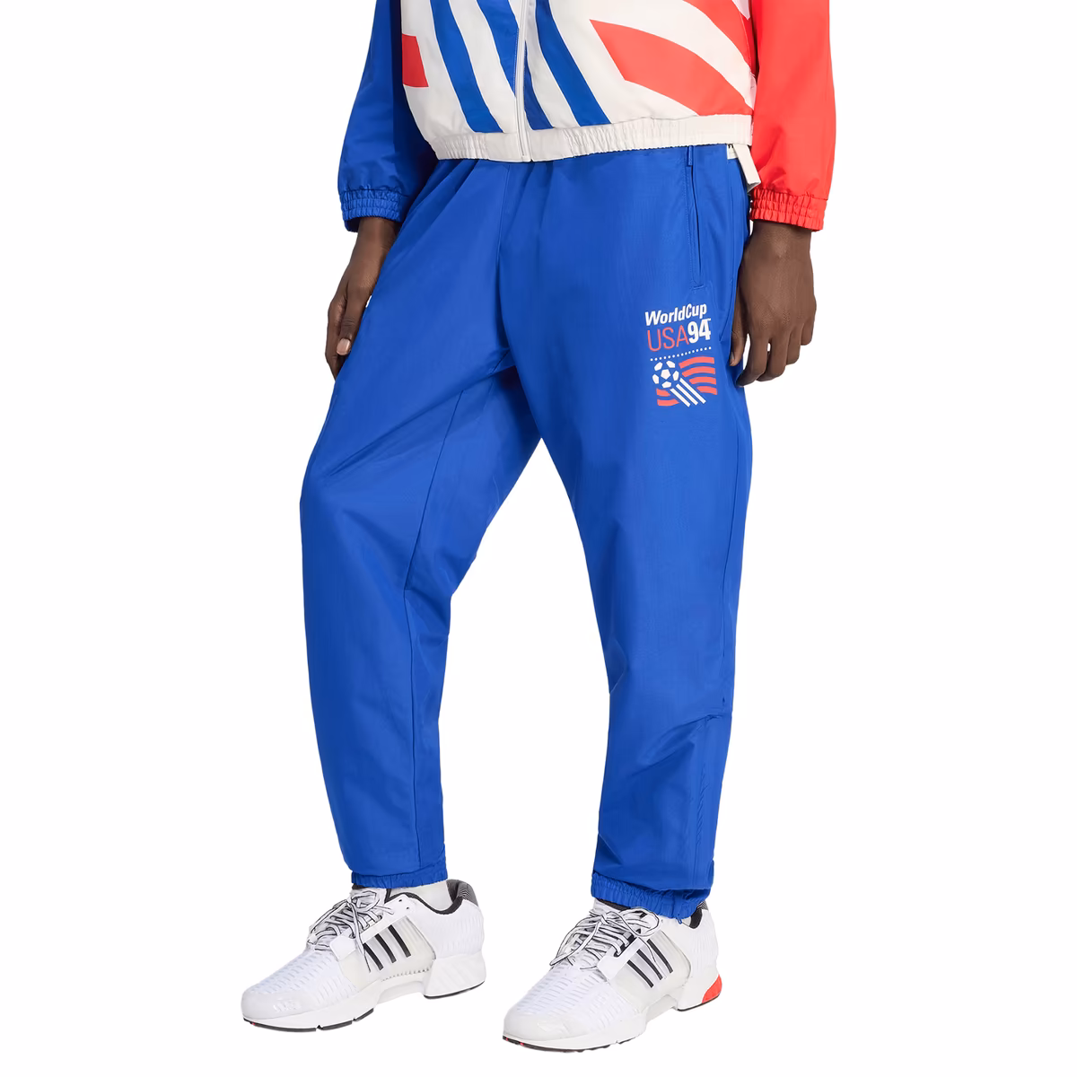 Men's adidas Blue USMNT 1994 World Cup Woven Track Pants