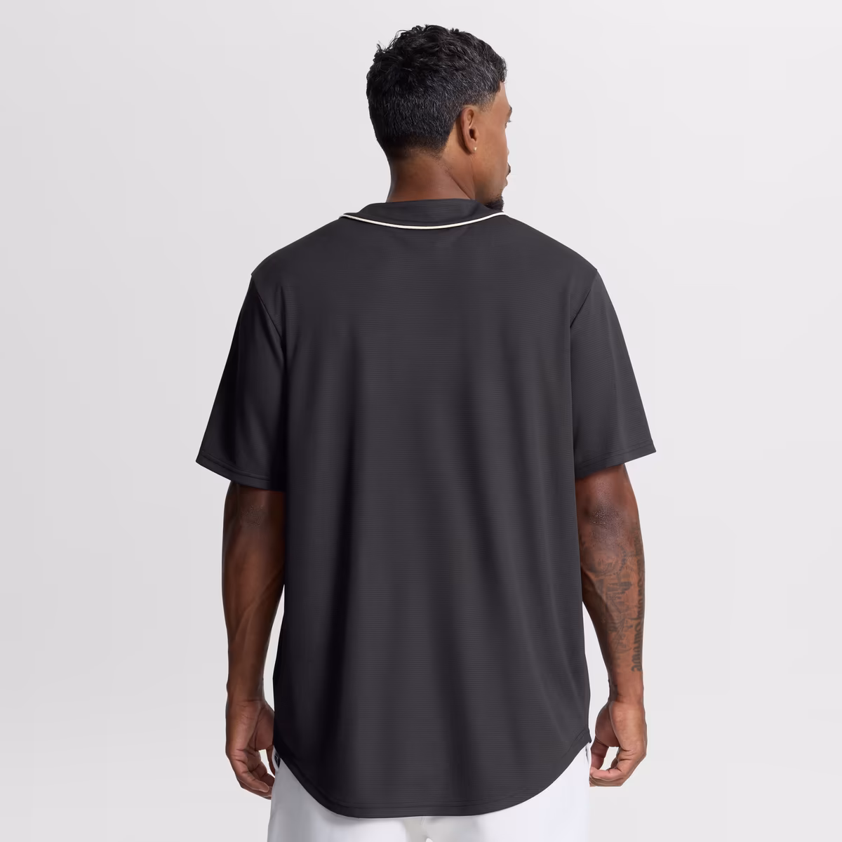 Men's Fanatics Charcoal LA28 Summer Olympics Core Foundation Ball Button-Up Shirt 2 Men's Fanatics Charcoal LA28 Summer Olympics Core Foundation Ball Button-Up Shirt