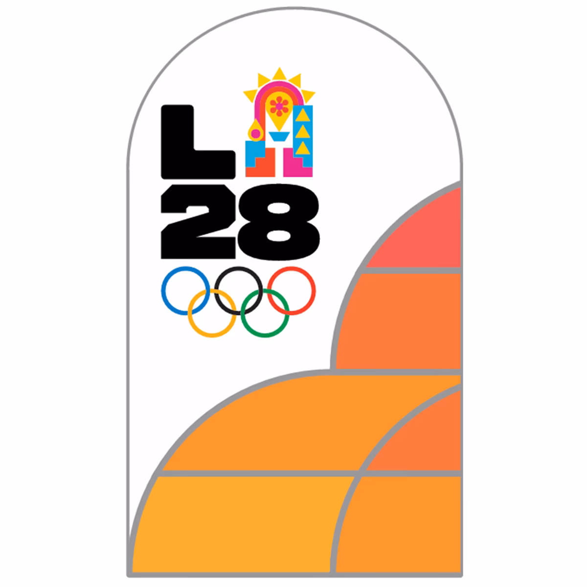 LA28 Superbloom Collection Poppy Games Pin