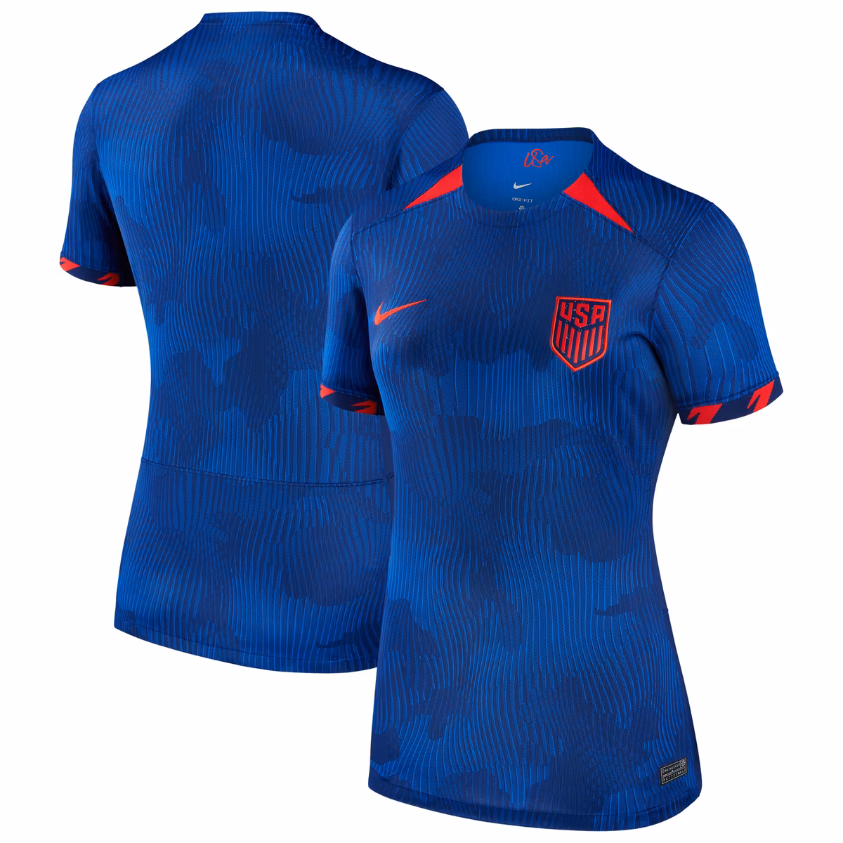 Women's Nike Royal USMNT 2023 Away Replica Jersey
