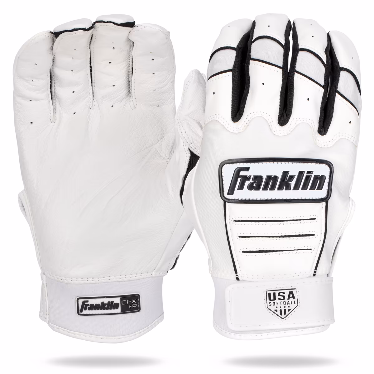 Franklin Sports USA Softball CFX Pro Fastpitch Batting Gloves