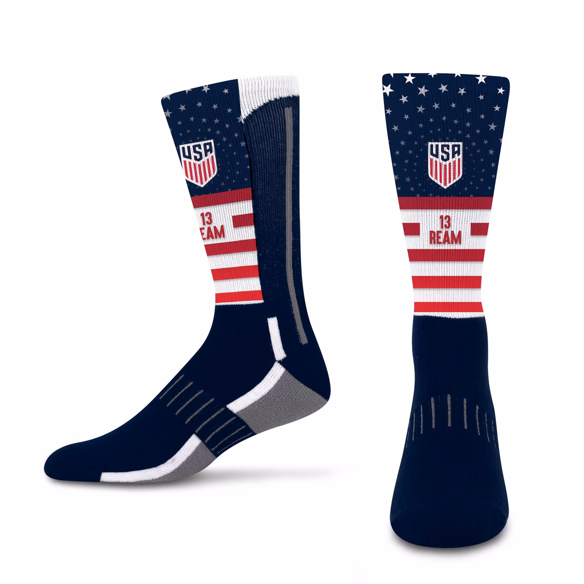 Unisex PRO Compression Tim Ream USMNT Phenom Player Radial Stars & Stripes Tube Socks