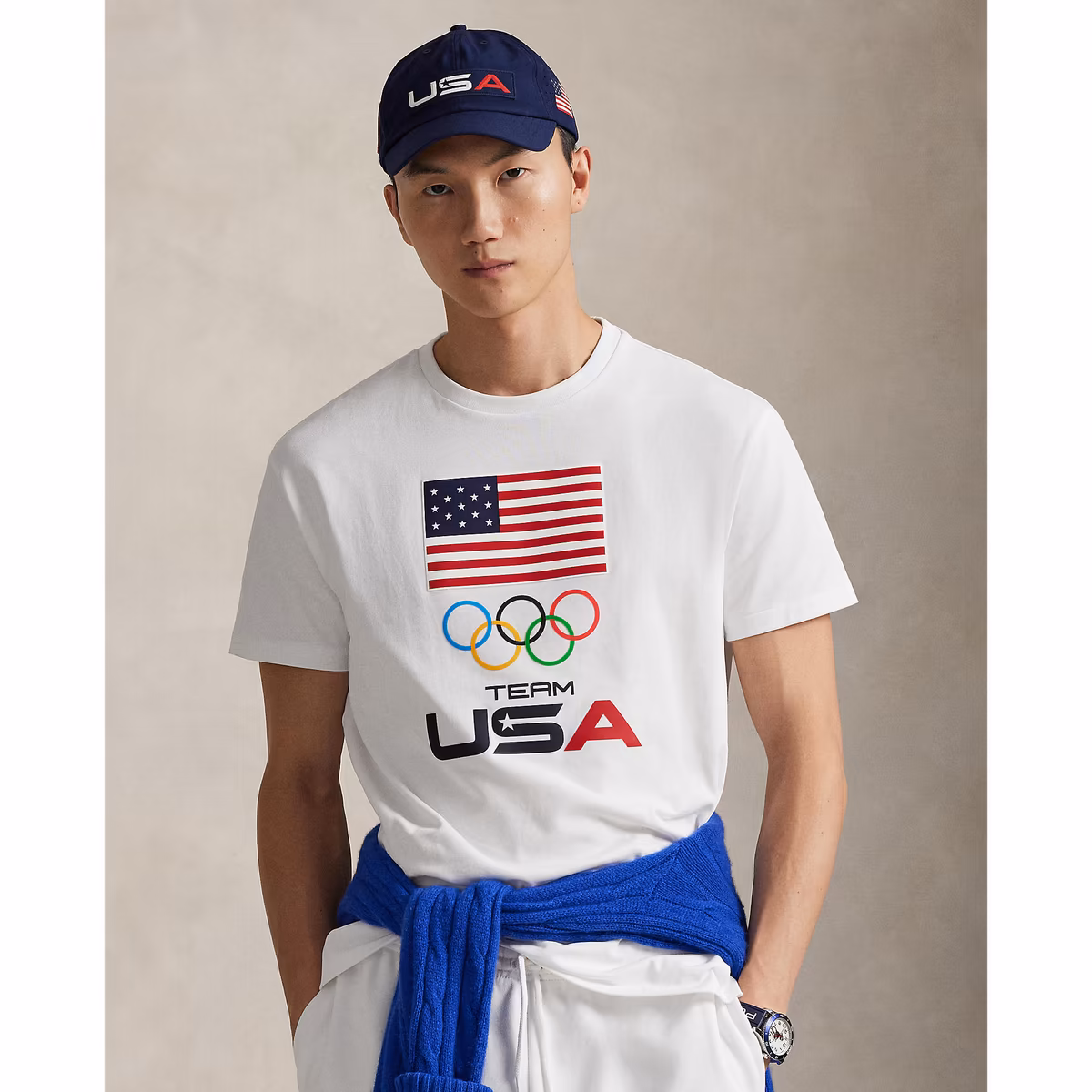 Men's Polo Ralph Lauren Team USA Graphic T-Shirt 2 Men's Polo Ralph Lauren Team USA Graphic T-Shirt