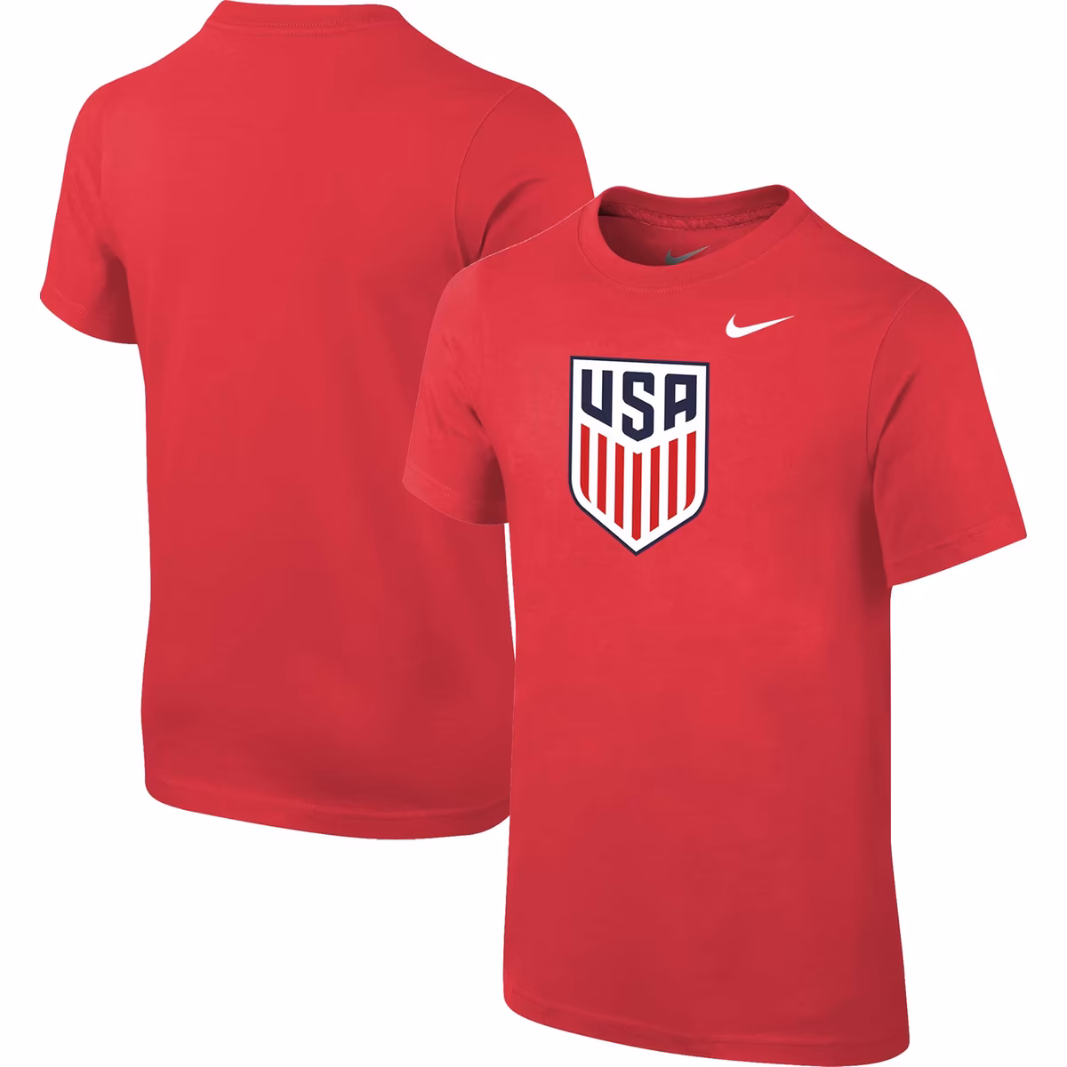 Youth Nike Red USMNT Soccer Core Team T-Shirt