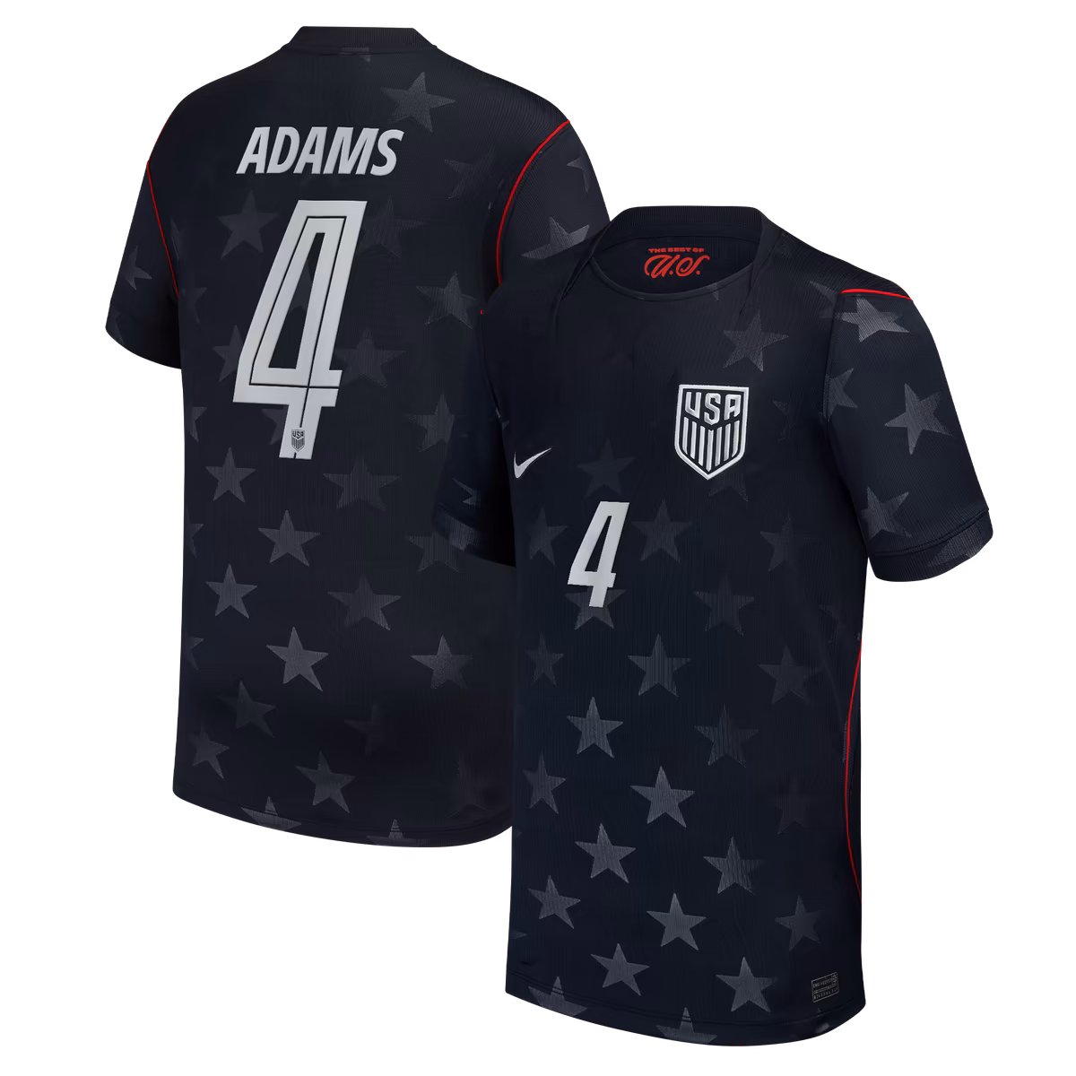 Youth Nike Tyler Adams Blue USMNT 2026 Away Stadium Replica Jersey 1 Youth Nike Tyler Adams Blue USMNT 2026 Away Stadium Replica Jersey