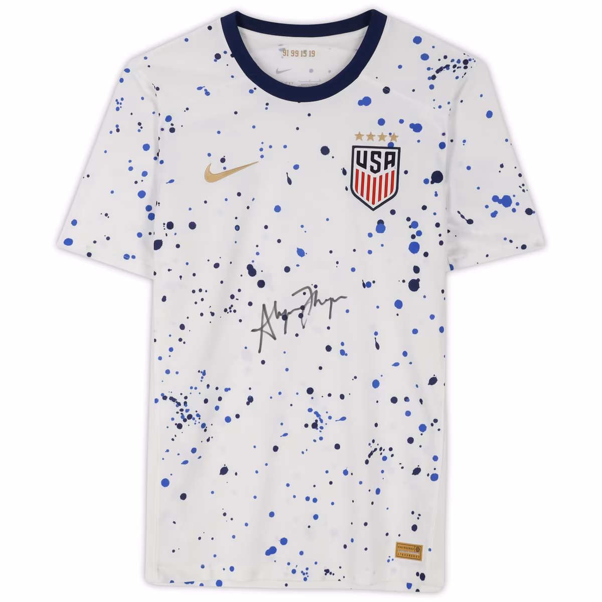 Alyssa Thompson USWNT Autographed 2023 Home Jersey - Front Signed