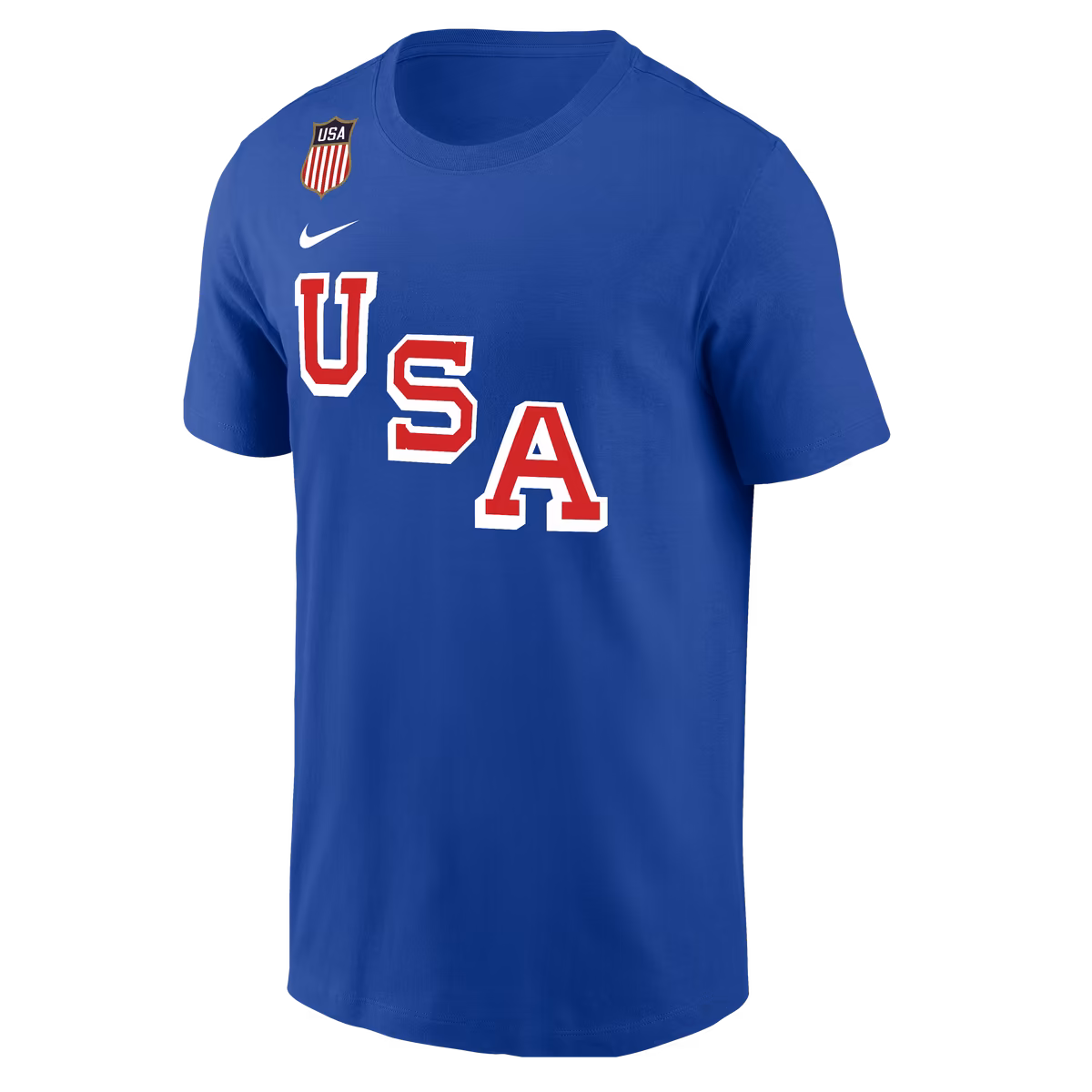 Men's Nike Connor Hellebuyck Royal USA Hockey Name & Number T-Shirt 2 Men's Nike Connor Hellebuyck Royal USA Hockey Name & Number T-Shirt