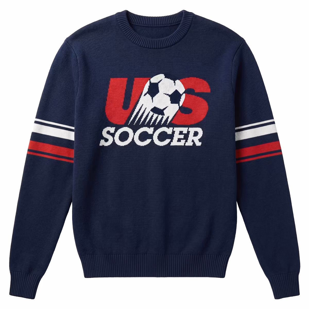 Unisex Uscape Apparel Navy USMNT Retro Knit Sweatshirt 14 Unisex Uscape Apparel Navy USMNT Retro Knit Sweatshirt