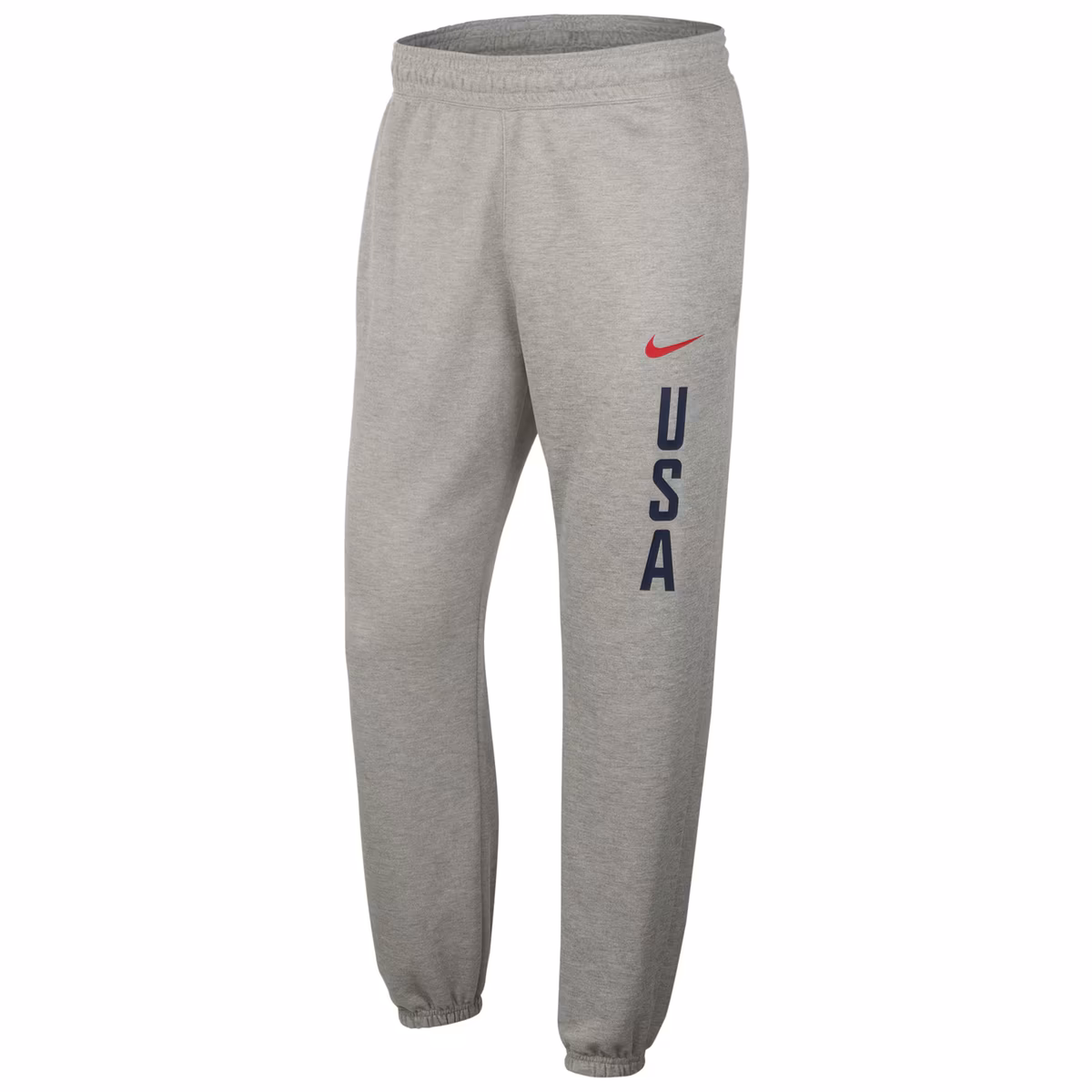 Men's Nike Gray USA Basketball Authentic Practice Club Pants